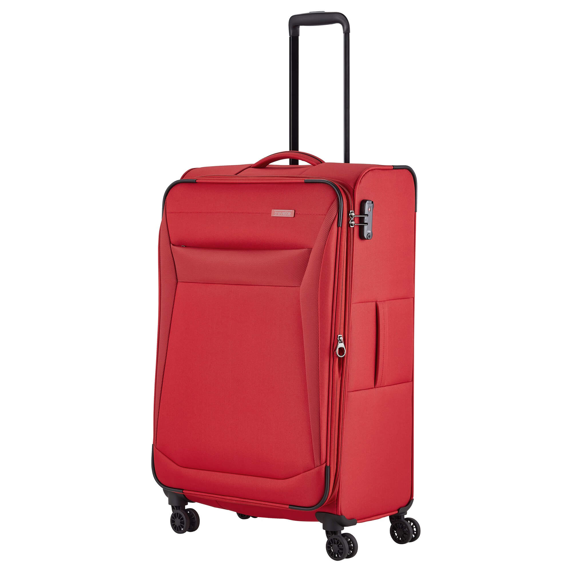 Travelite Chios 4-Rollen Trolley L 78 cm - Rot