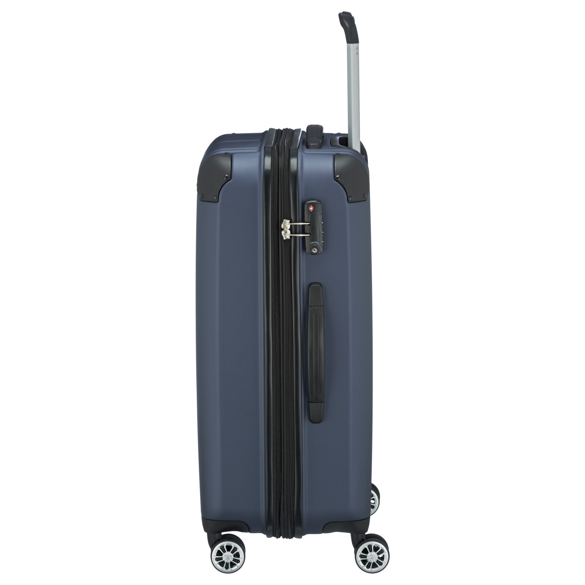 Travelite City 4-Rollen-Trolley 68 cm - marine