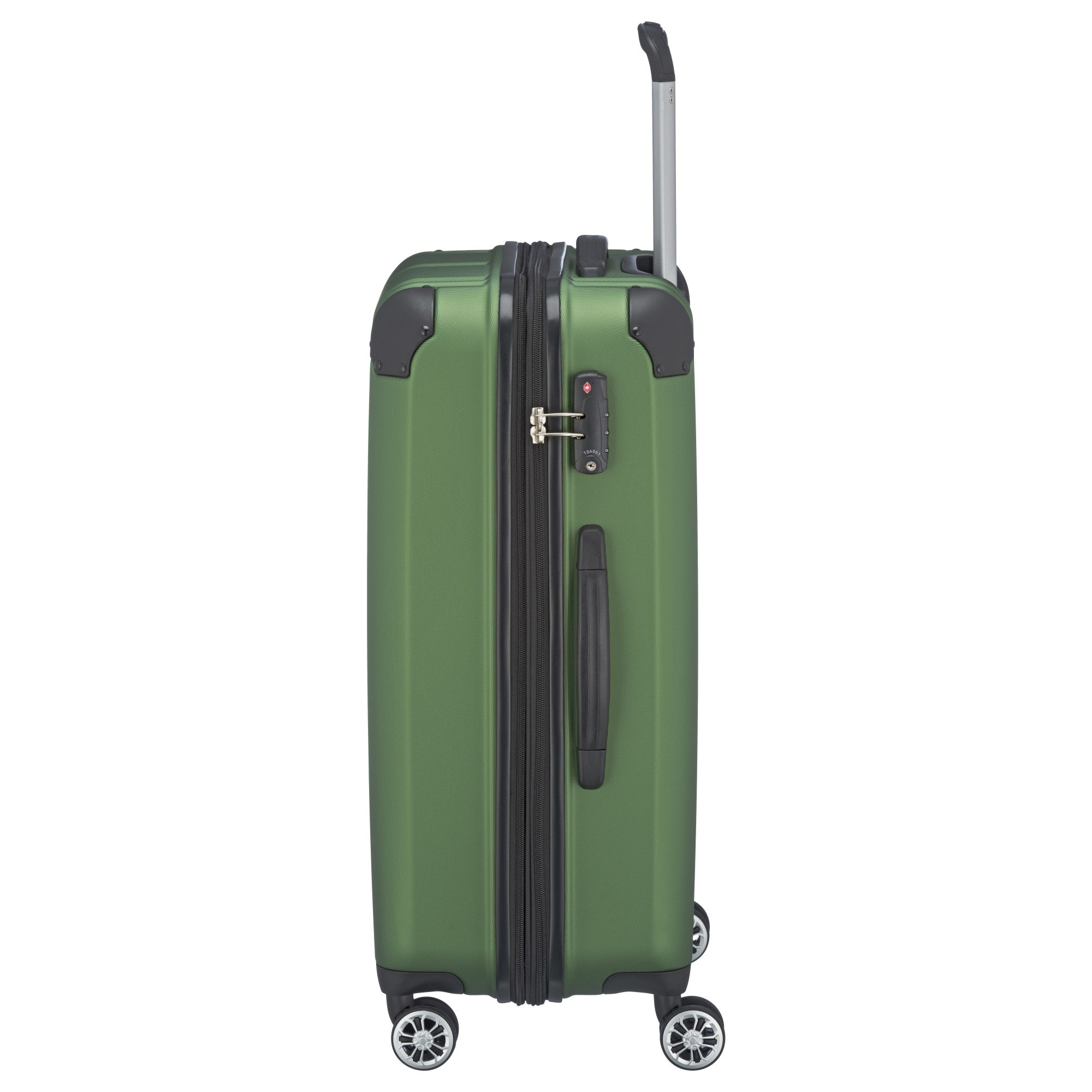 Travelite City 4-Rollen-Trolley 68 cm - grün