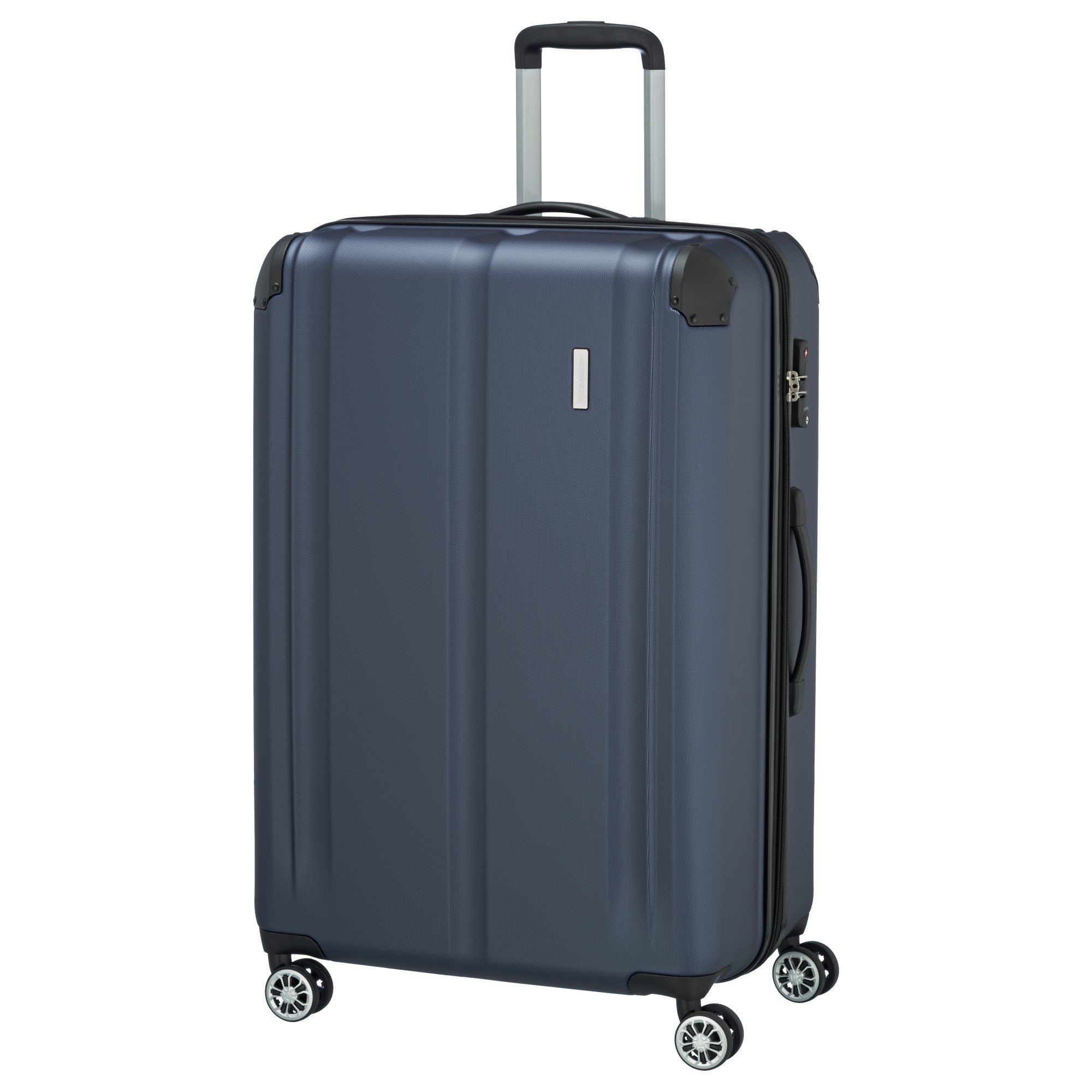 Travelite City 4-Rollen-Trolley 77 cm - marine