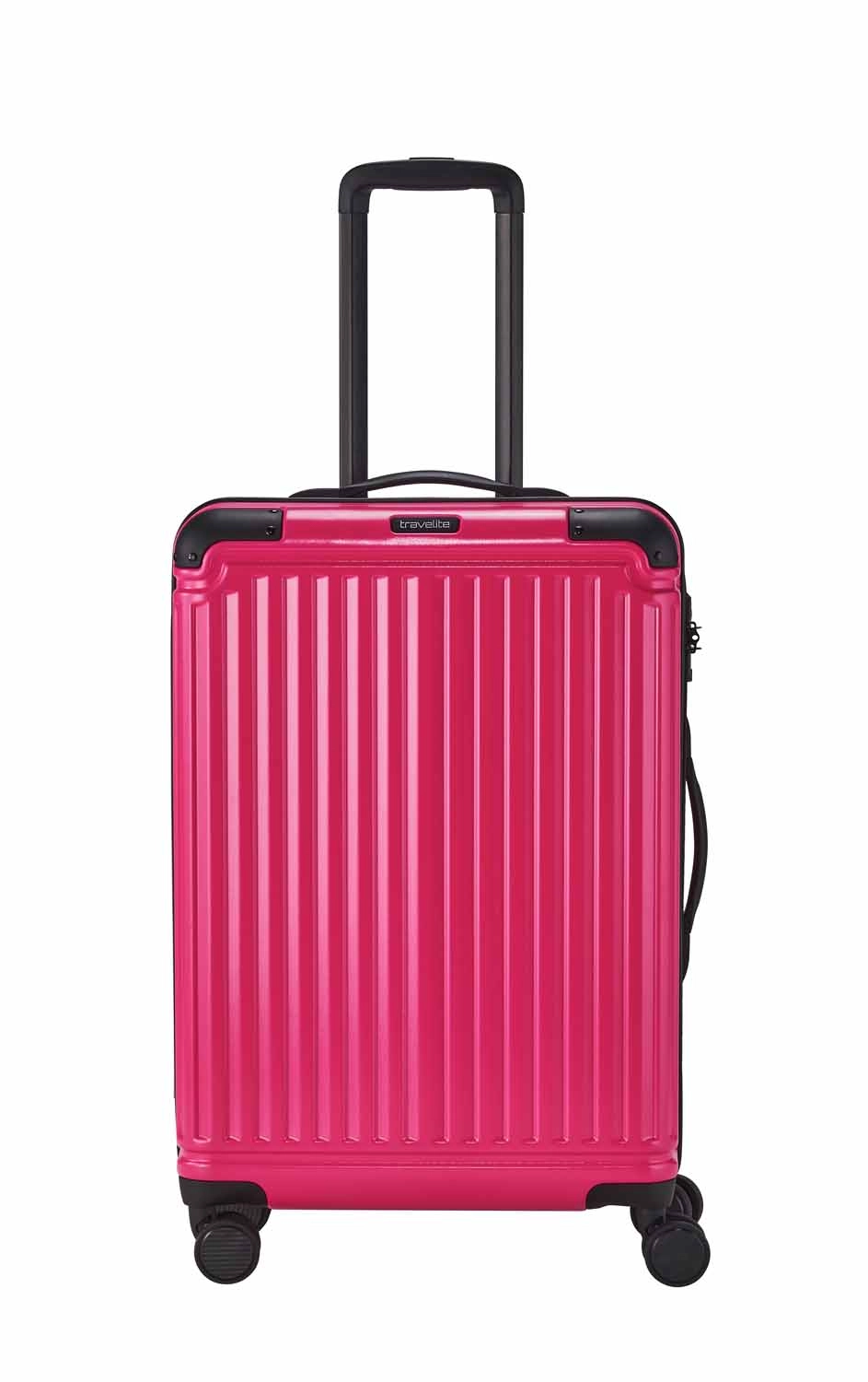 Travelite Cruise 4-Rollen Trolley 67 cm - Pink