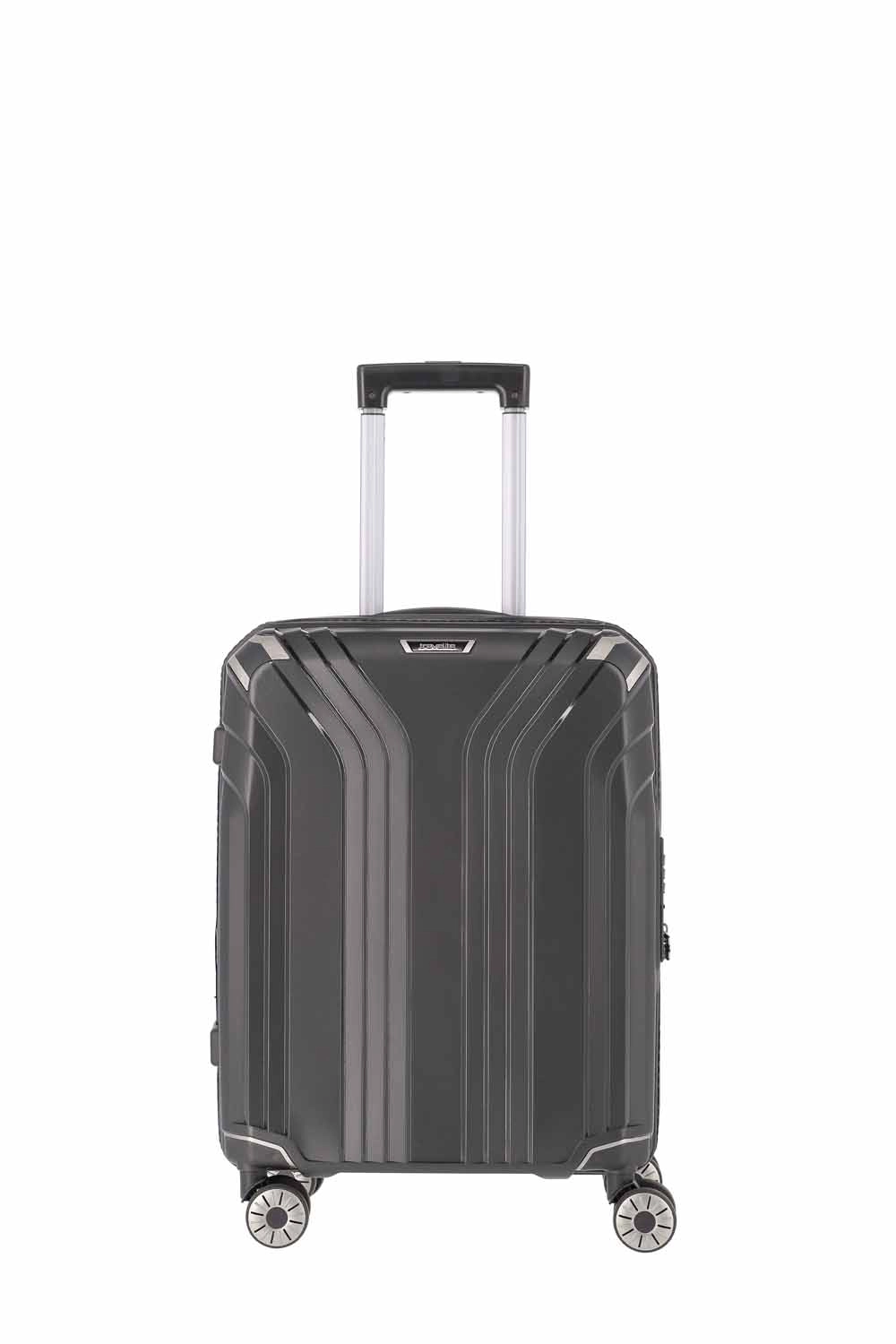 Travelite Elvaa 4-Rollen Kabinentrolley 55 cm - Schwarz