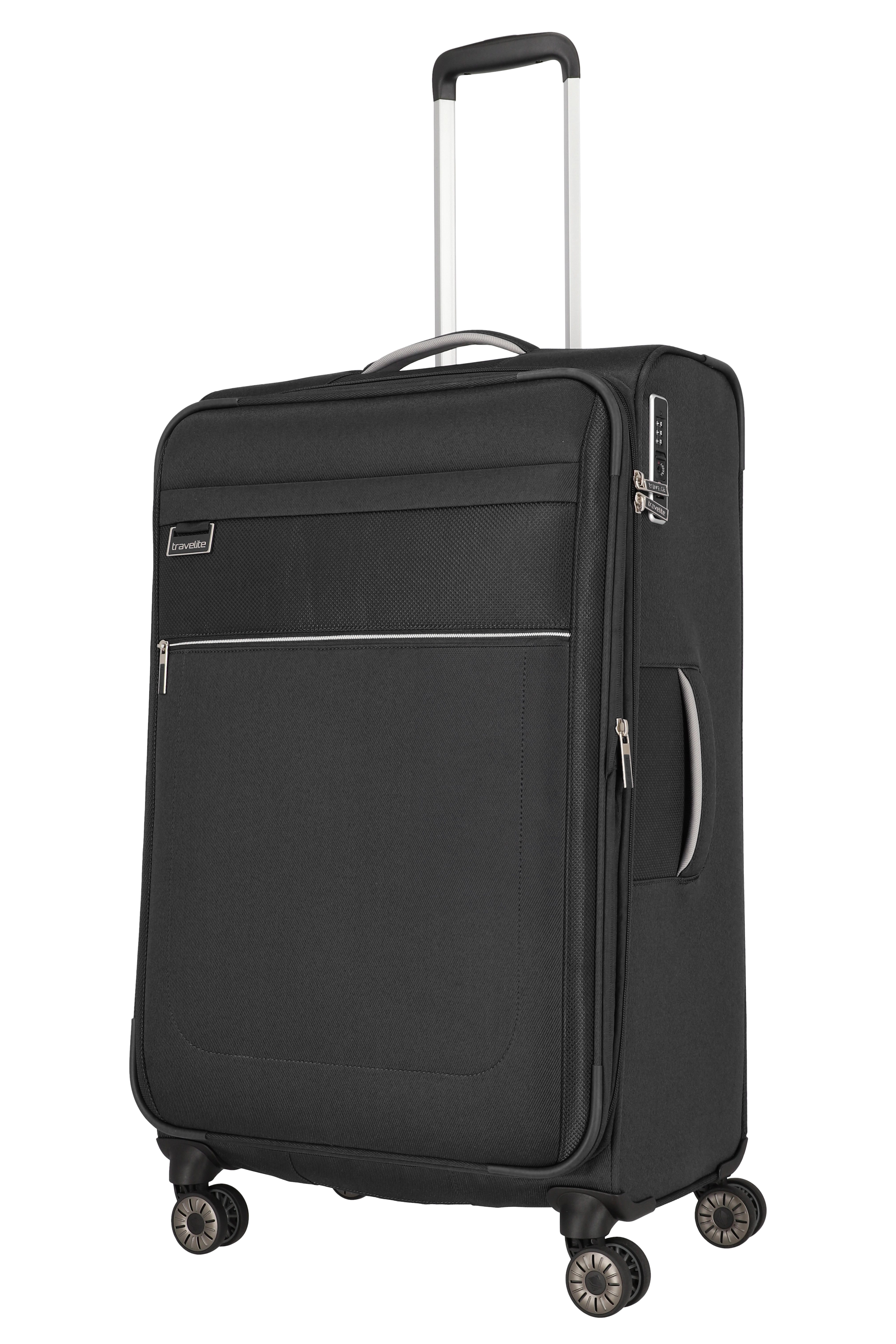 Travelite Miigo 4-Rollen Trolley 77 cm - Nachtschwarz