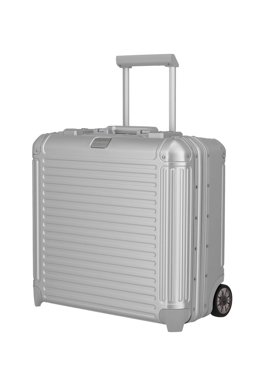 Travelite NEXT 2-Rollen Businesstrolley 45 cm - silber