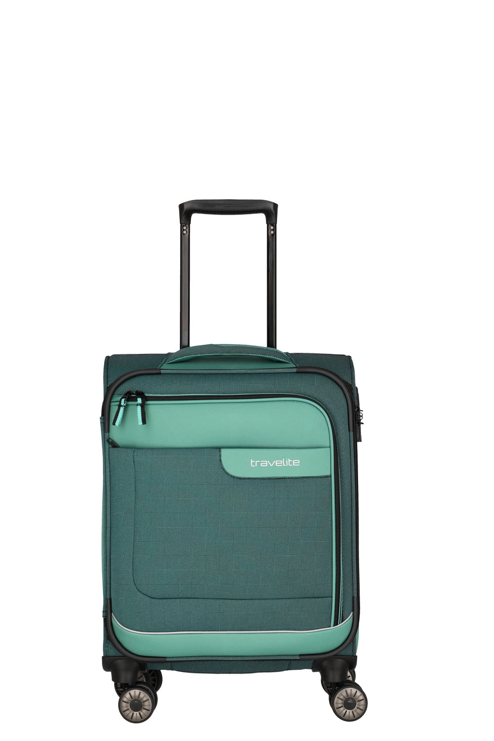 Travelite Viia 4-Rollen Trolley 55 cm - Eukalyptus