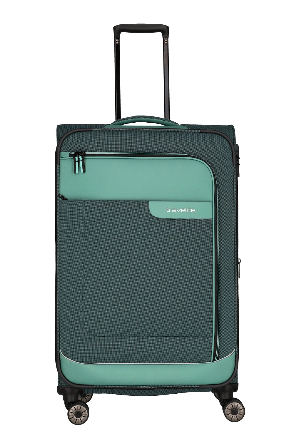 Travelite Viia 4-Rollen Trolley 77 cm - Eukalyptus