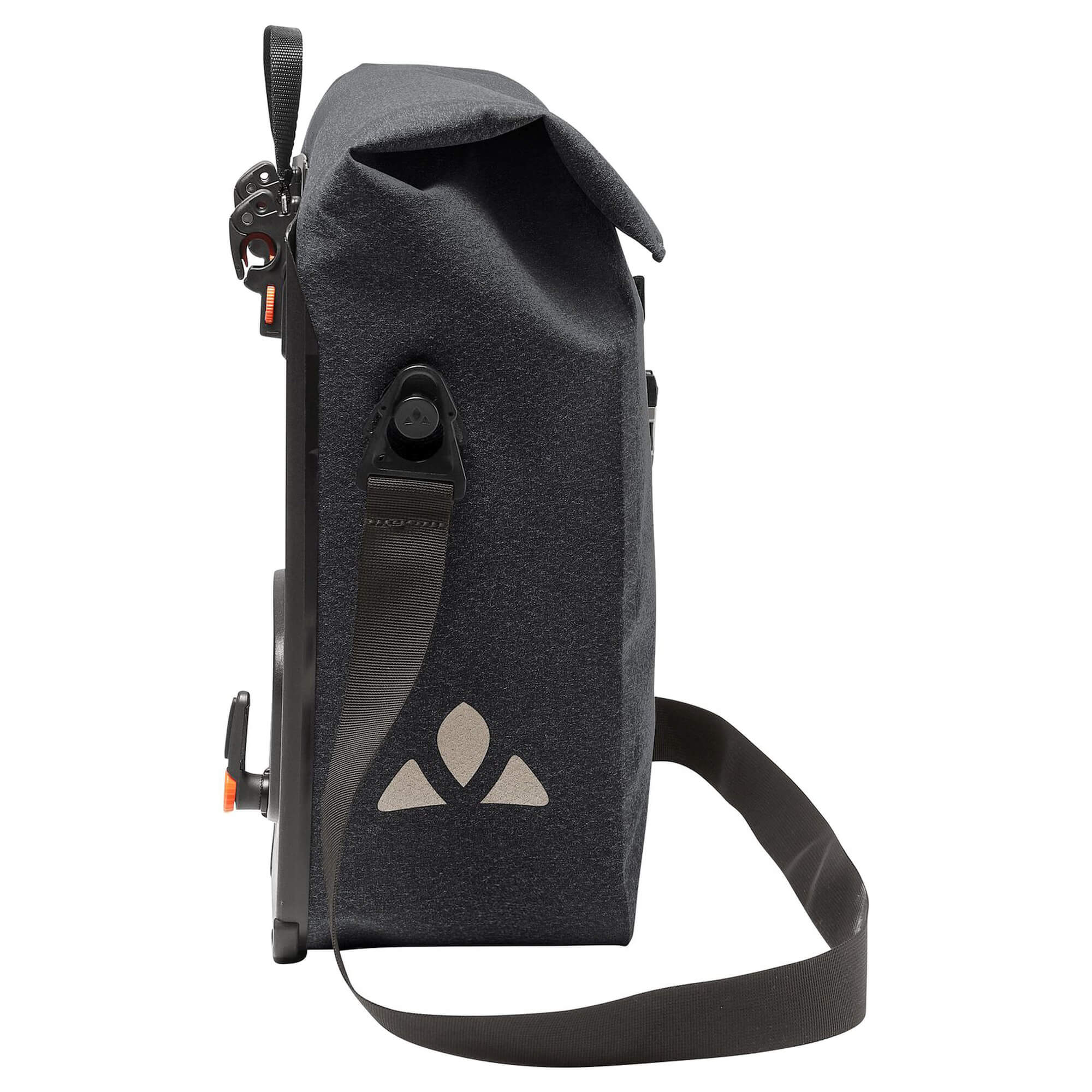 Vaude Bike Sports ReCycle Commute Single einzelne Hinterradtasche 38 cm - black