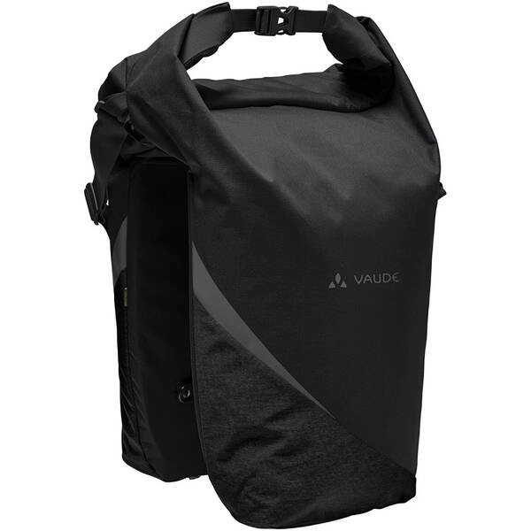 Vaude Bike Sports Road Master Urban Doppel-Fahrradtasche 46 cm - Black