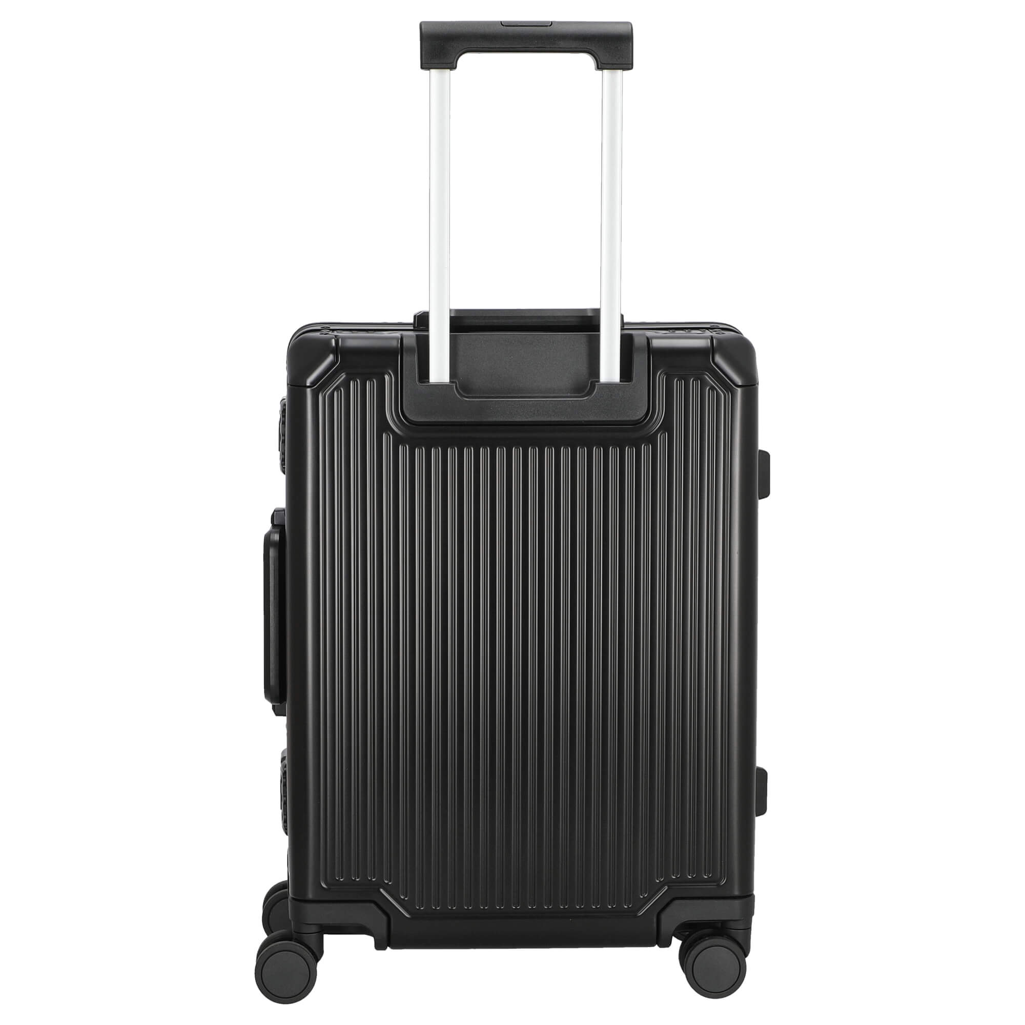 ECHOLAC Shogun Classic Aluminium-Handgepäck Koffer S 4-Rollen Black