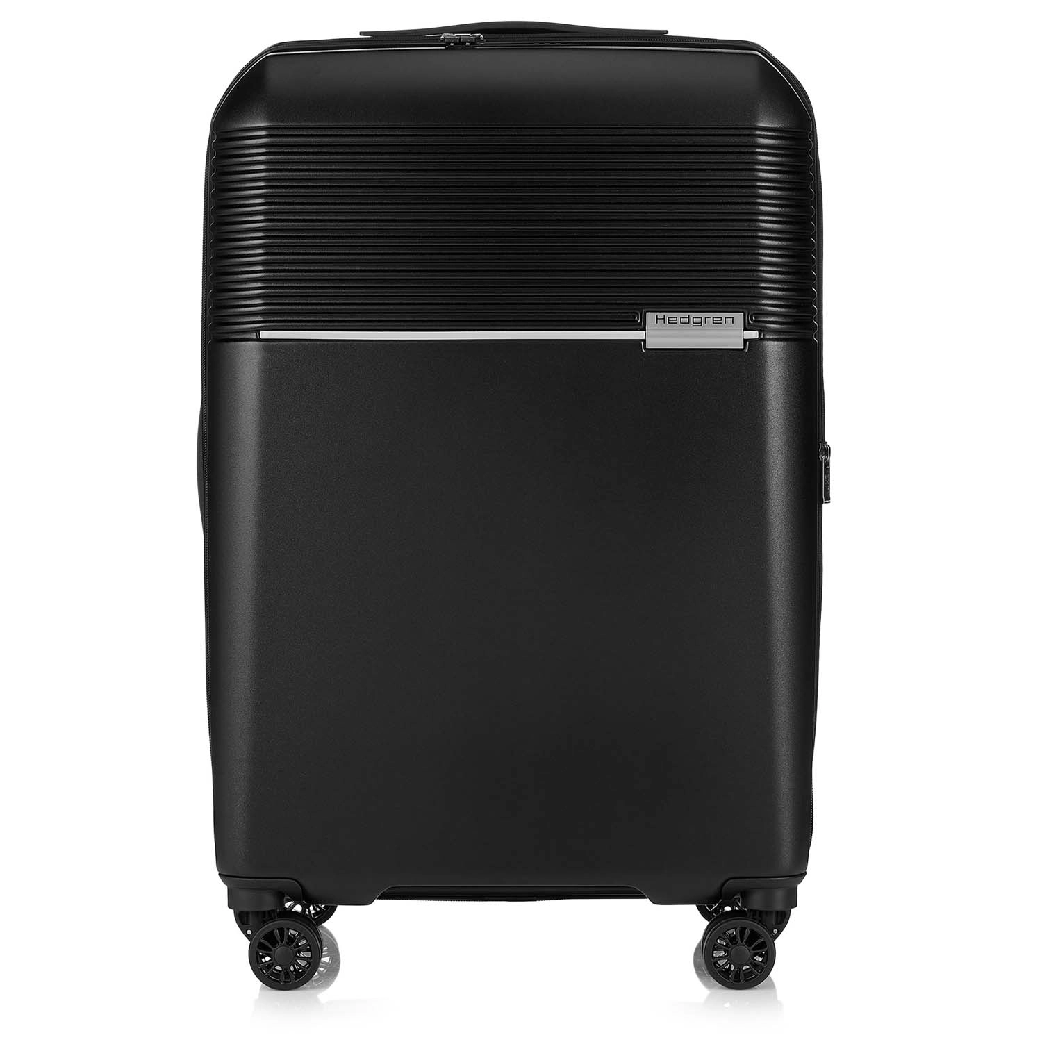 Hedgren Lineo Stripe M, 66cm Trolley erweiterbar Black