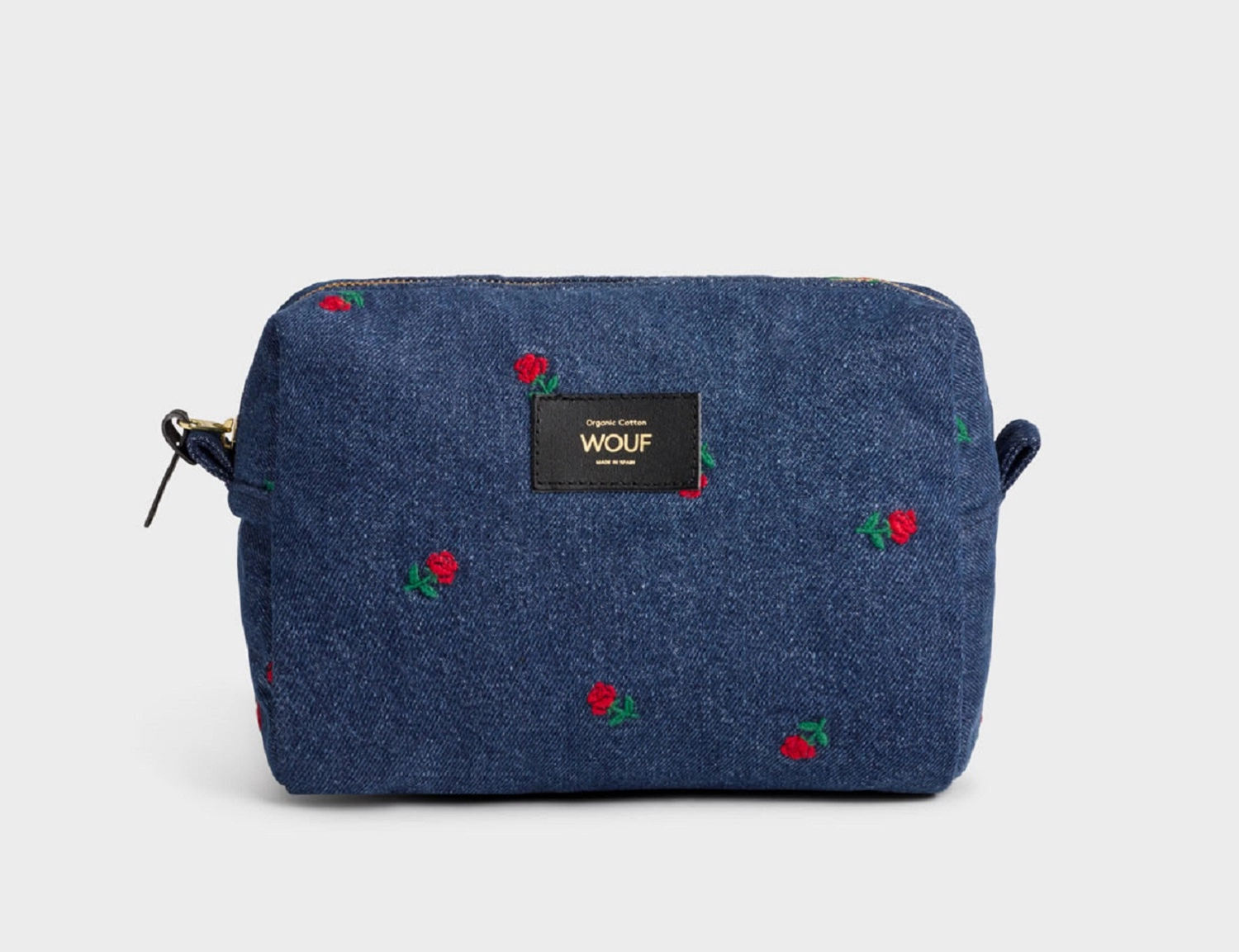 Wouf Denim Collection Large Toiletry Bag Amy