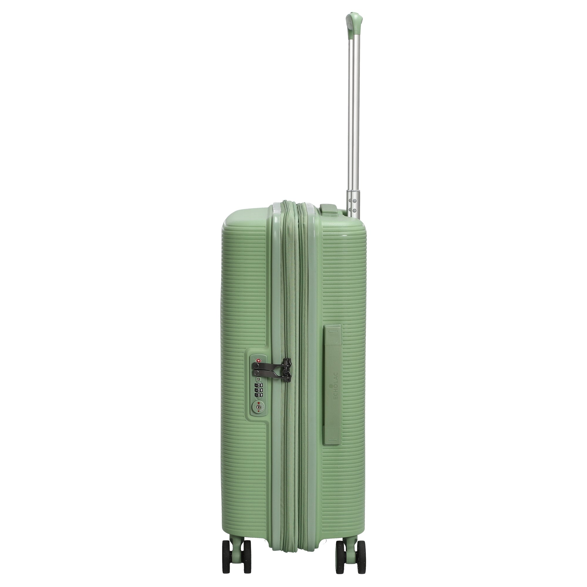 ECHOLAC Forza Koffer S 4-Rollen, erweiterbar Green