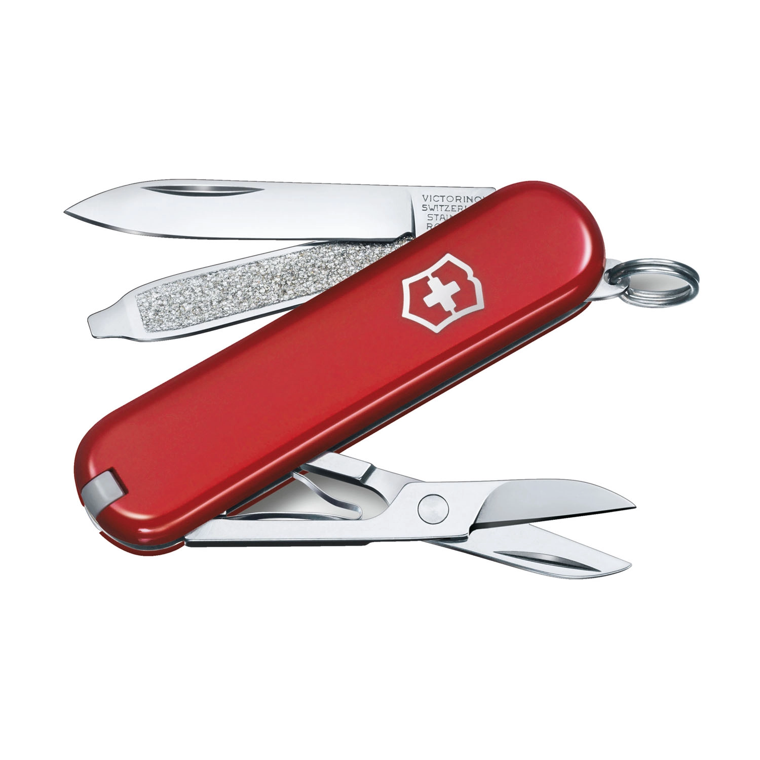 Victorinox Classic SD 7 Funktionen, kleines Taschenmesser Rot