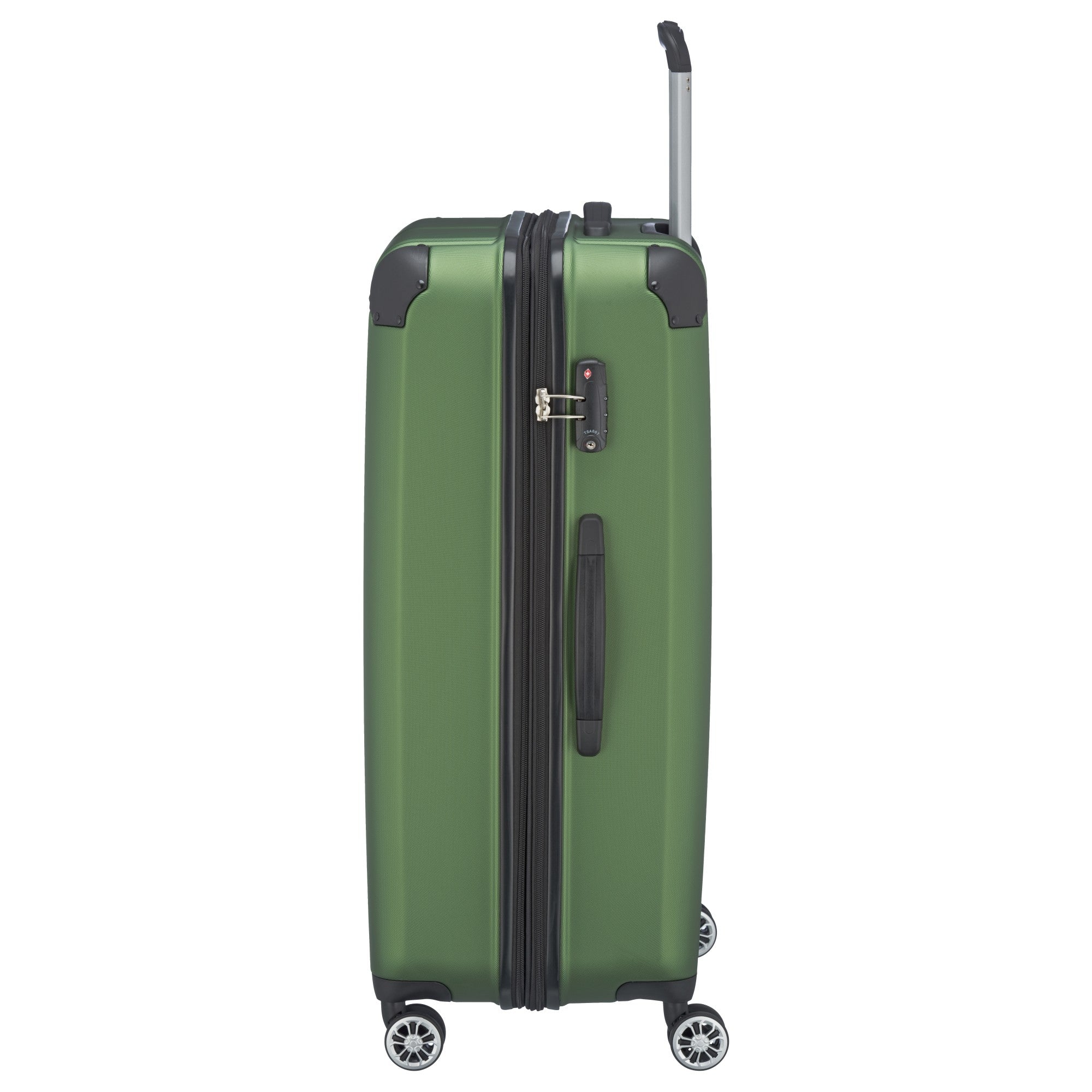 Travelite City Trolley L 4R 77cm erweiterbar grün