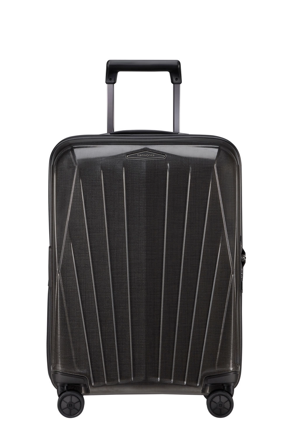 Samsonite Major-Lite Trolley mit 4 Rollen erweiterbar 55cm + GRATIS HOTELGUTSCHEIN Schwarz