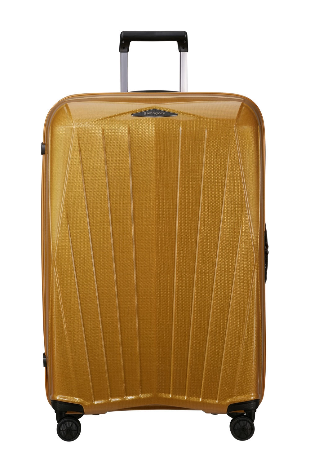 Samsonite Major-Lite Trolley mit 4 Rollen 77cm + GRATIS HOTELGUTSCHEIN Saffron Yellow