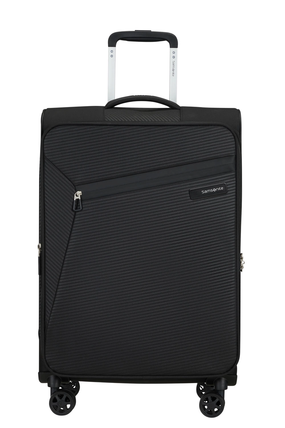 Samsonite Litebeam Trolley 66cm mit 4 Rollen, erweiterbar Schwarz