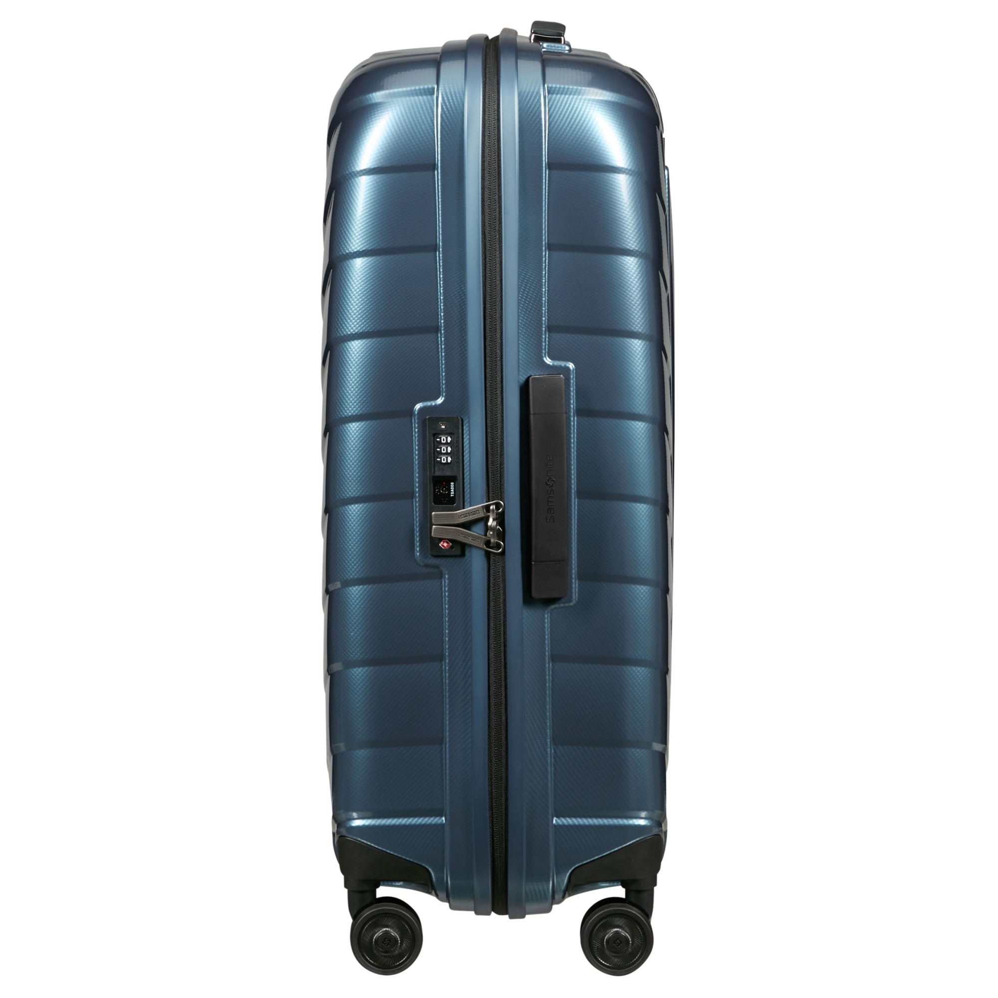 Samsonite Attrix Trolley mit 4 Rollen 69cm Steel Blue