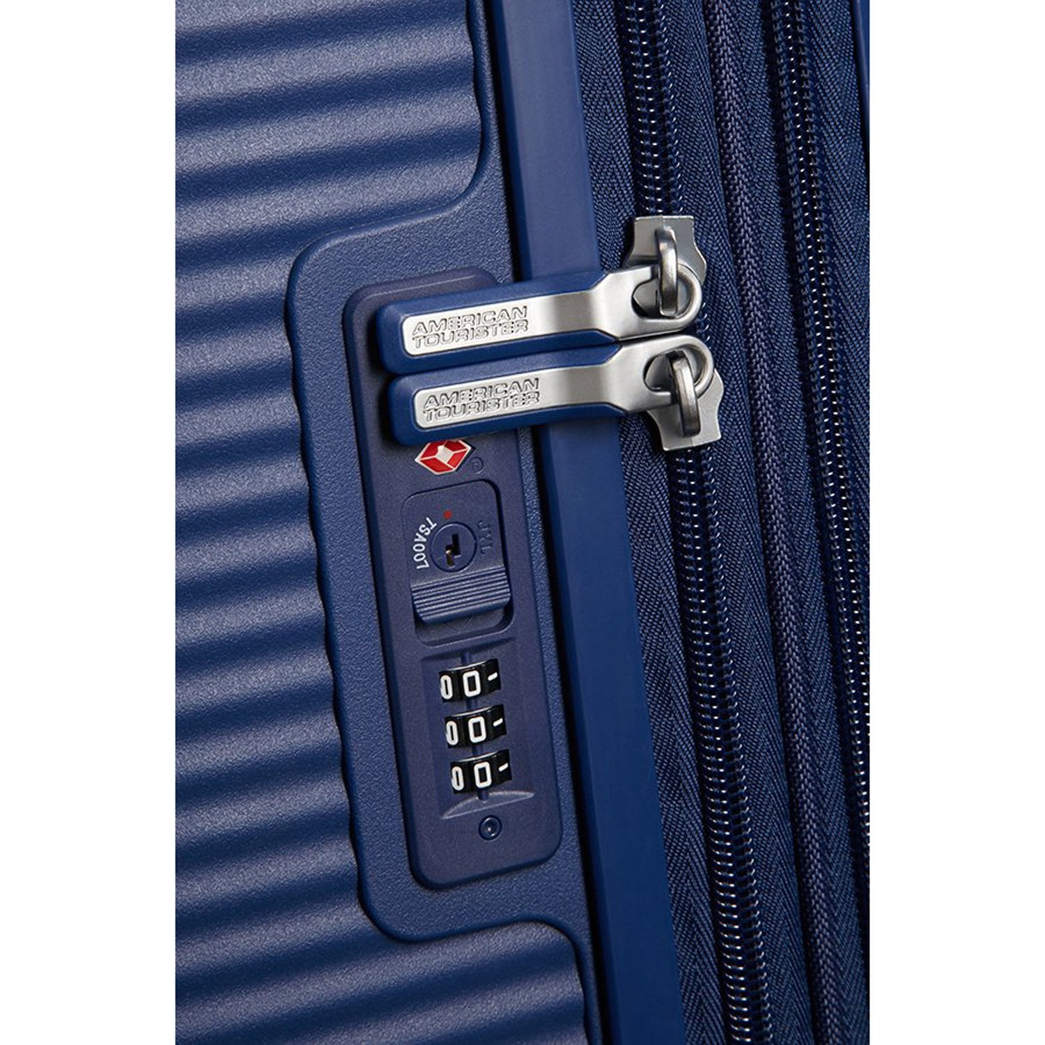 American Tourister Soundbox Trolley M 4R 67cm, erweiterbar Midnight Navy