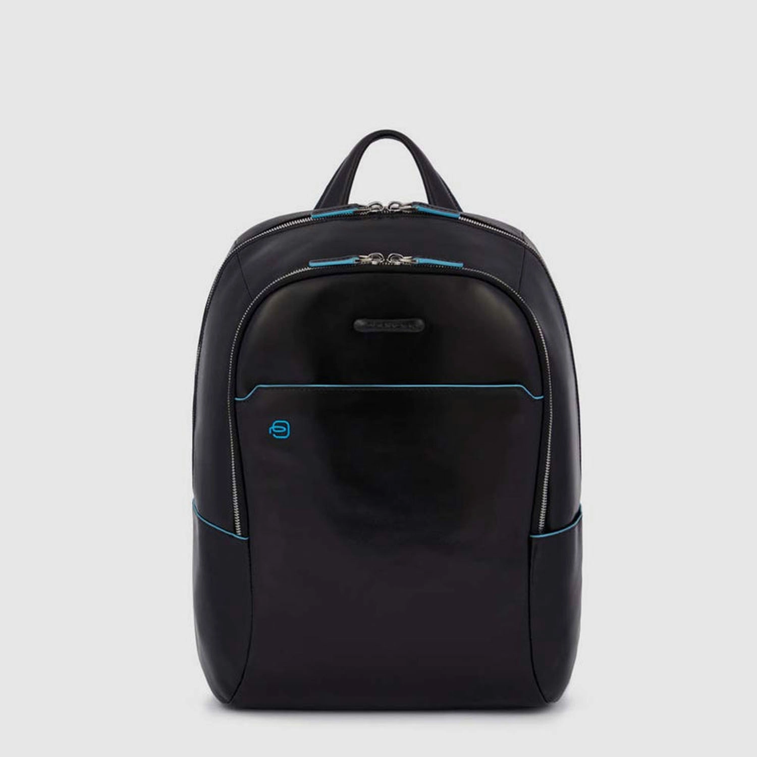 Piquadro Blue Square Kleiner Laptoprucksack 14  mit iPad®-Fach Schwarz