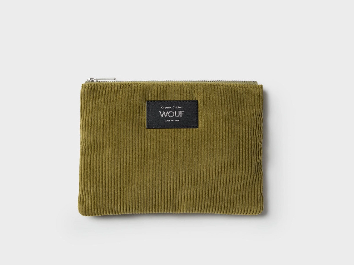 Wouf Corduroy Collection Pouch Olive