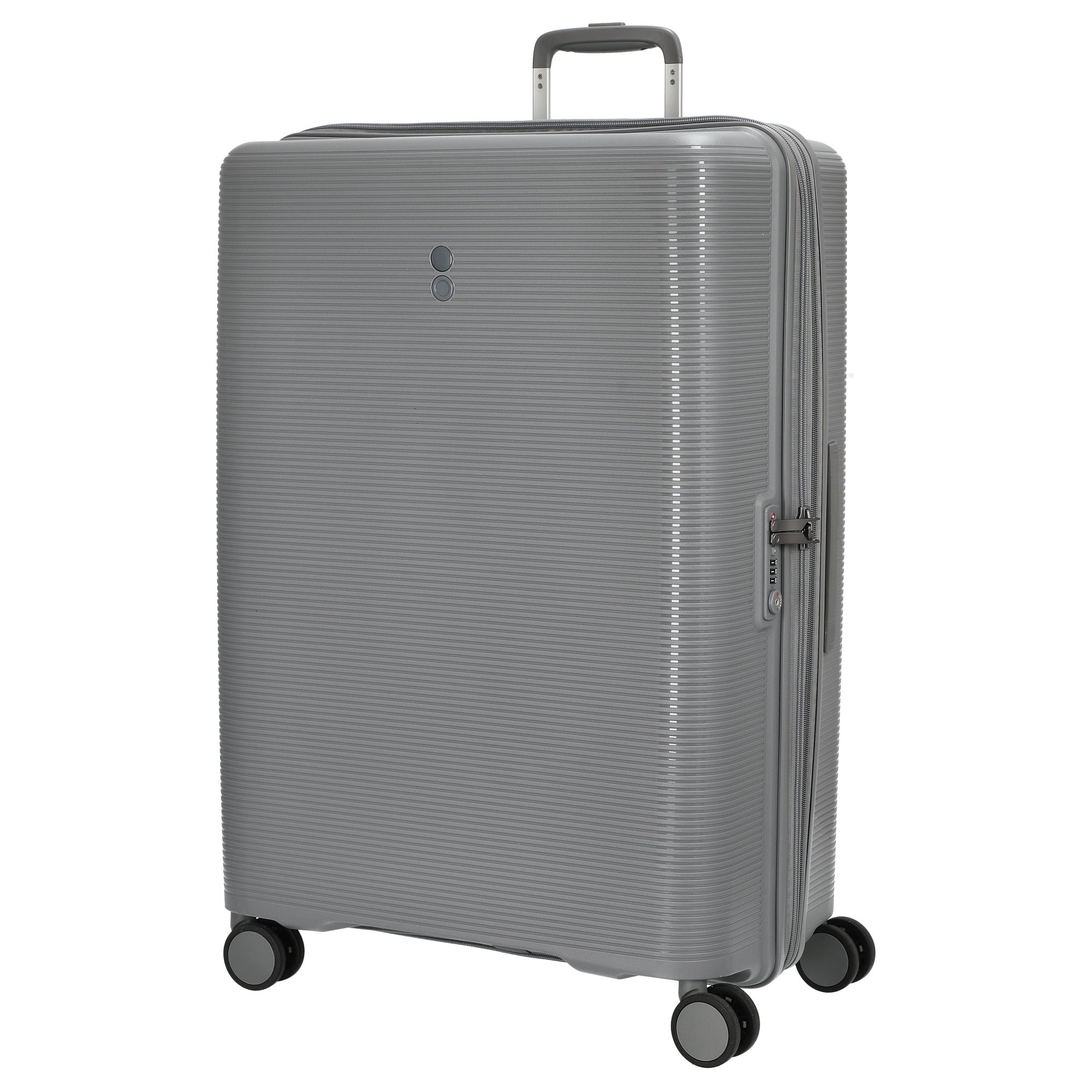 ECHOLAC Forza Koffer L 4-Rollen, erweiterbar Grey