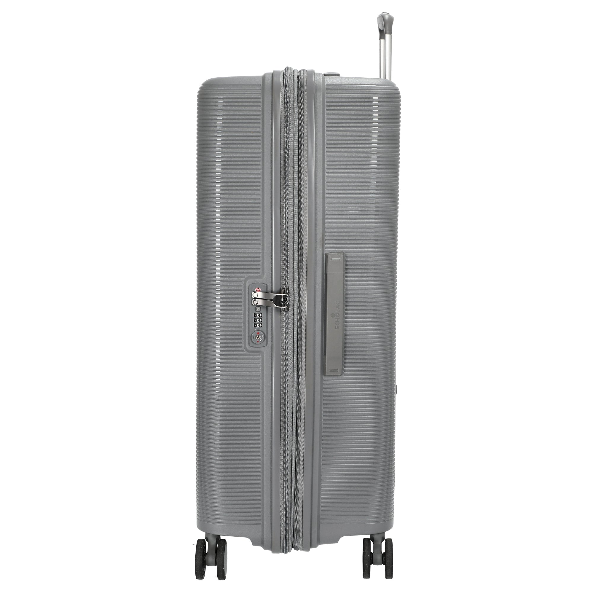 ECHOLAC Forza Koffer L 4-Rollen, erweiterbar Grey