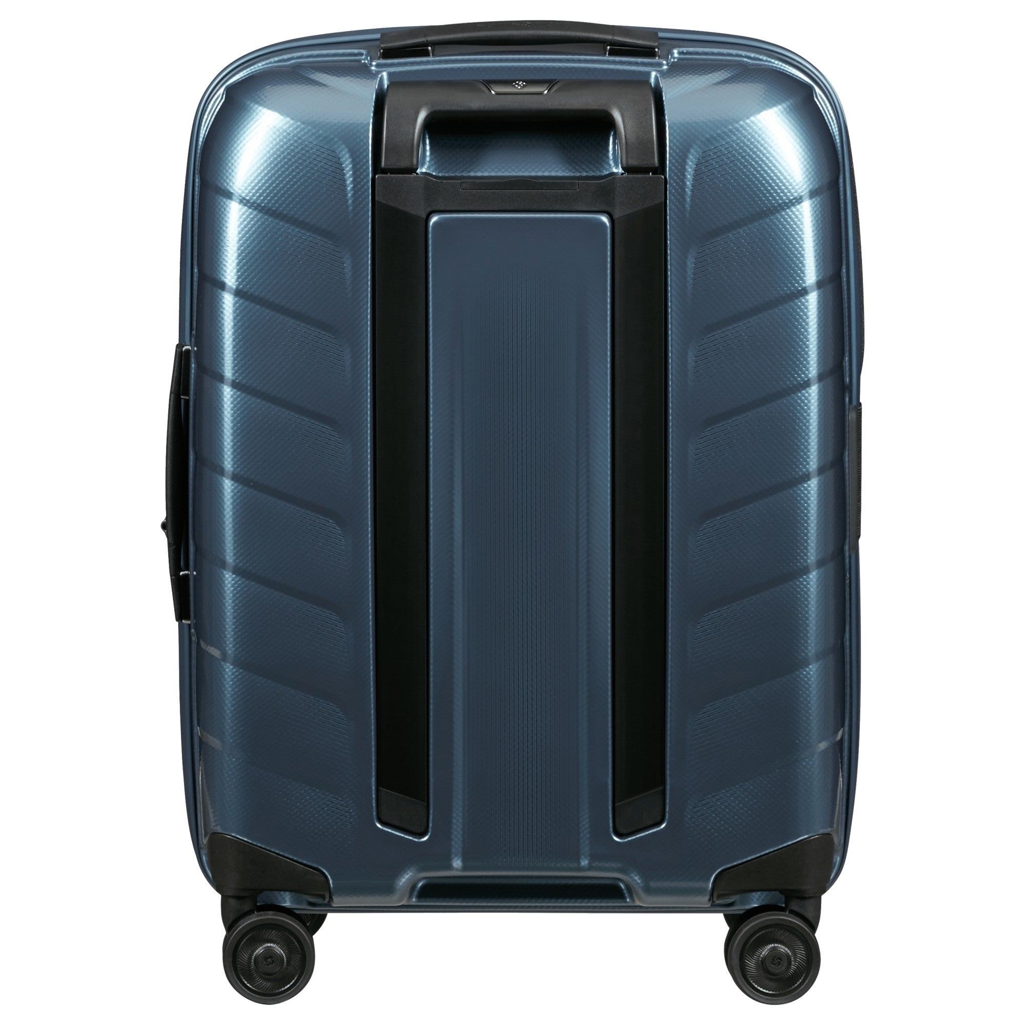 Samsonite Attrix Trolley mit 4 Rollen erweiterbar 55cm (20/23cm) Steel Blue