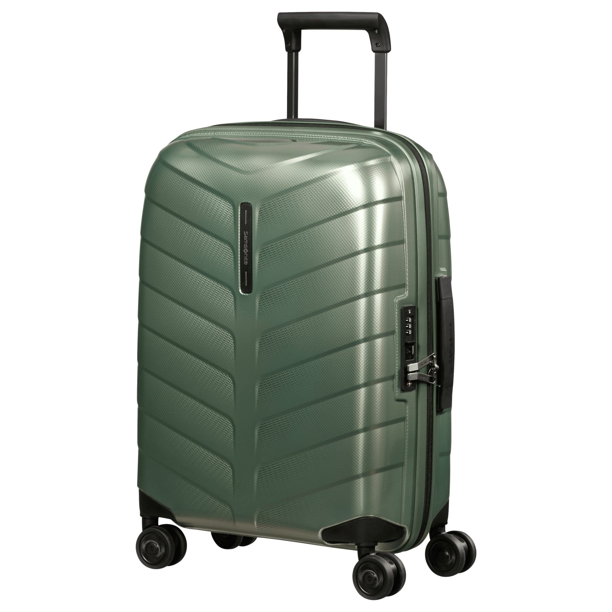 Samsonite Attrix Trolley mit 4 Rollen erweiterbar 55cm (20/23cm) Basil Green