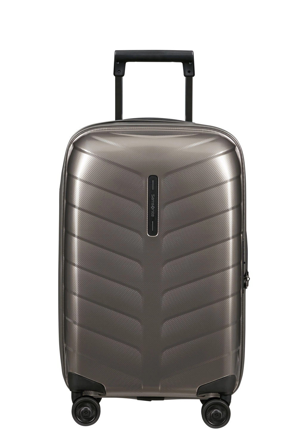 Samsonite Attrix Trolley mit 4 Rollen erweiterbar 55cm (23/26cm) Dune