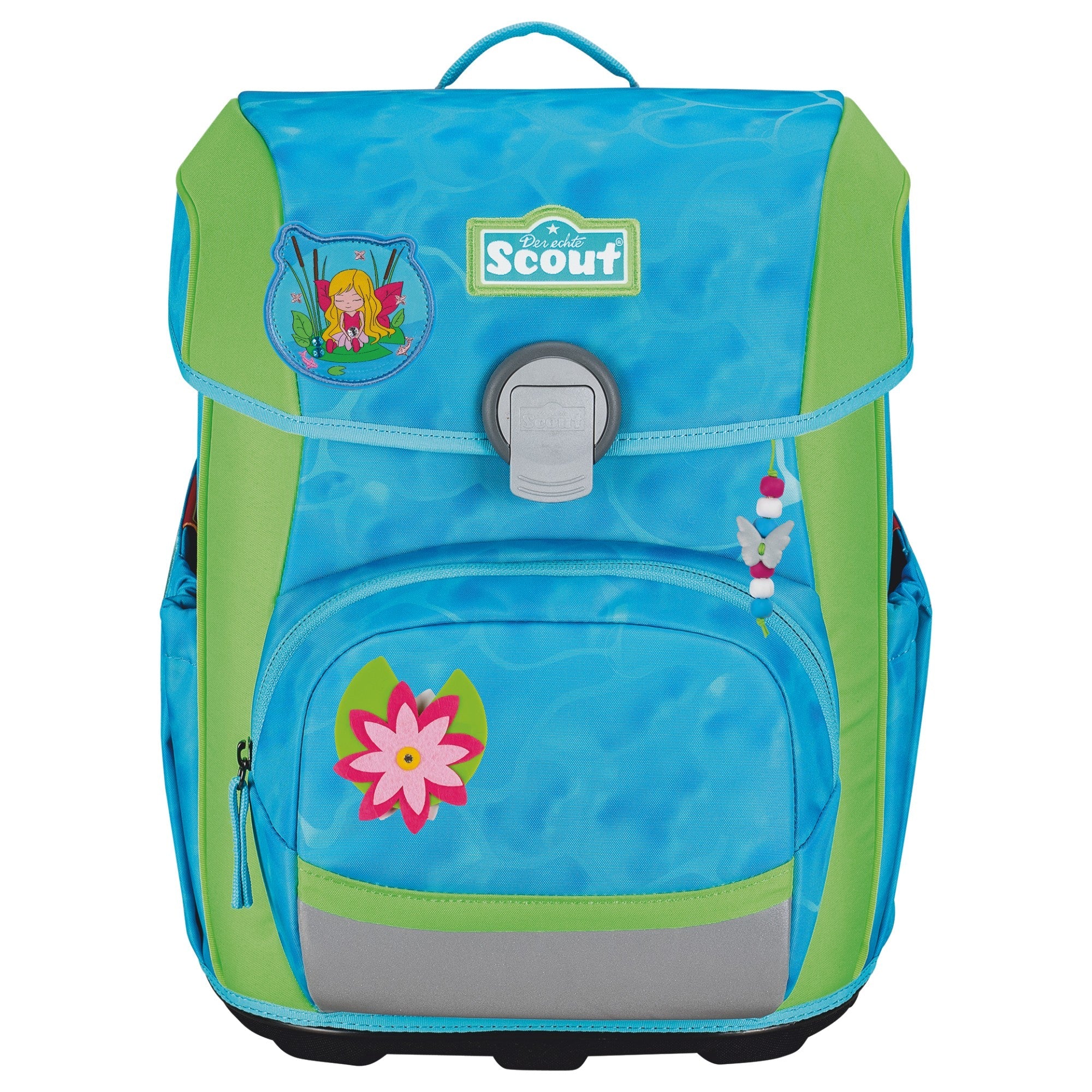 Scout Neo Schulranzen-Set 4-teilig DIN Water Lily