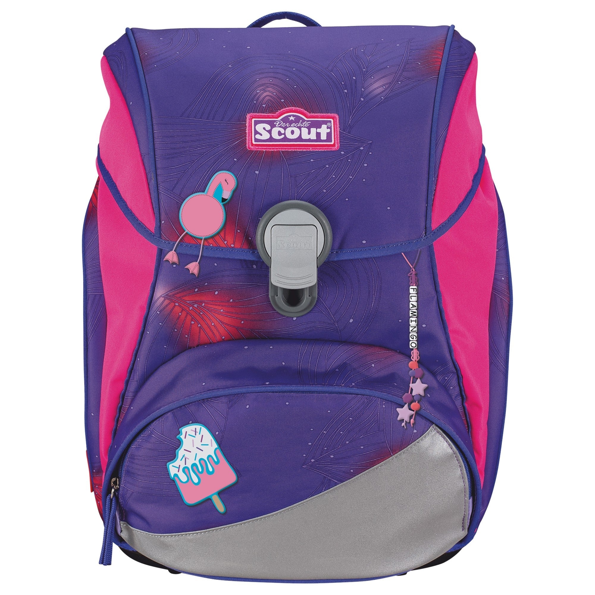 Scout Alpha Schulranzen-Set 4-teilig DIN Summer