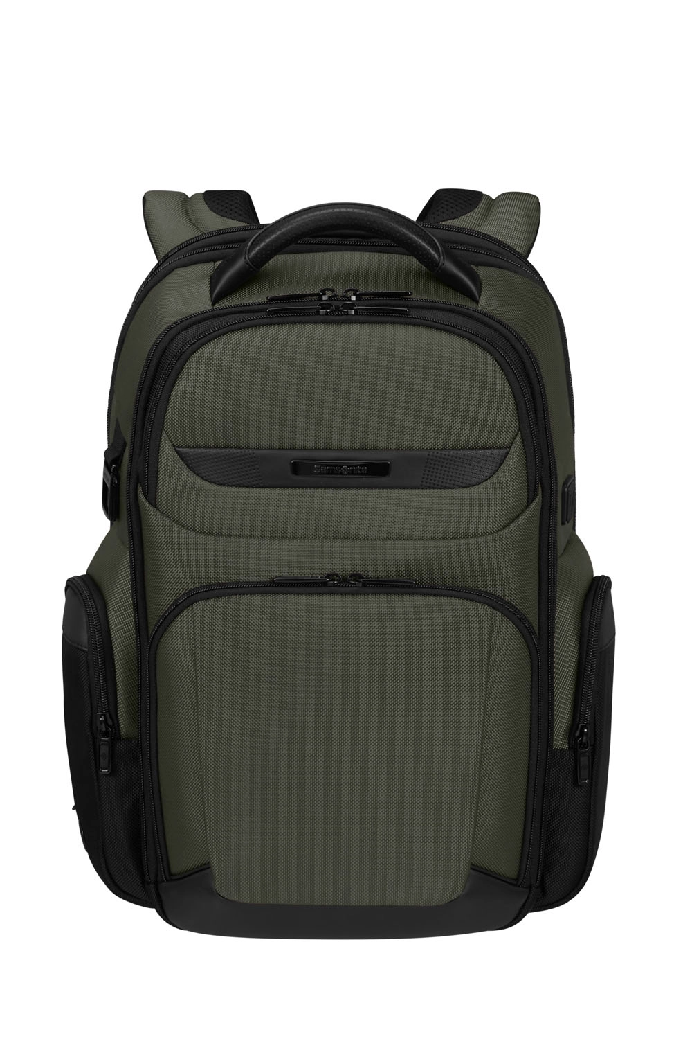 Samsonite Pro-DLX 6 Rucksack expandable 15.6  + GRATIS HOTELGUTSCHEIN Grün
