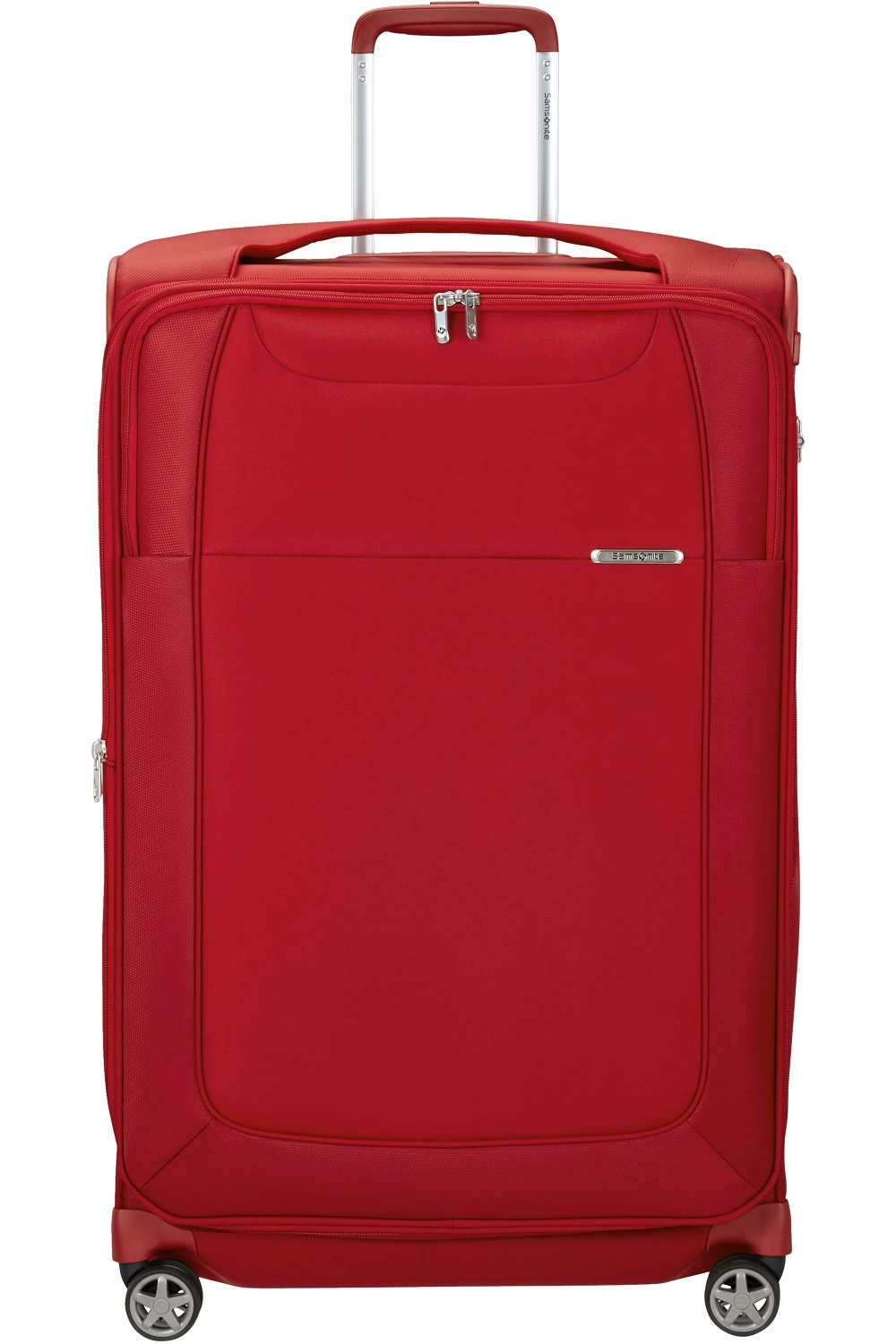 Samsonite D&#039 Lite Trolley mit 4 Rollen erweiterbar 78cm + GRATIS HOTELGUTSCHEIN Chili Red