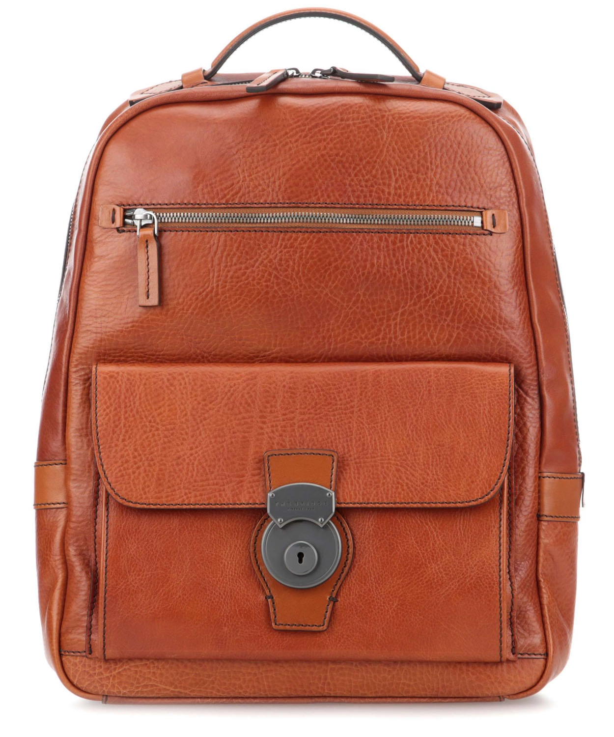 The Bridge Capalbio Laptop Rucksack Cognac