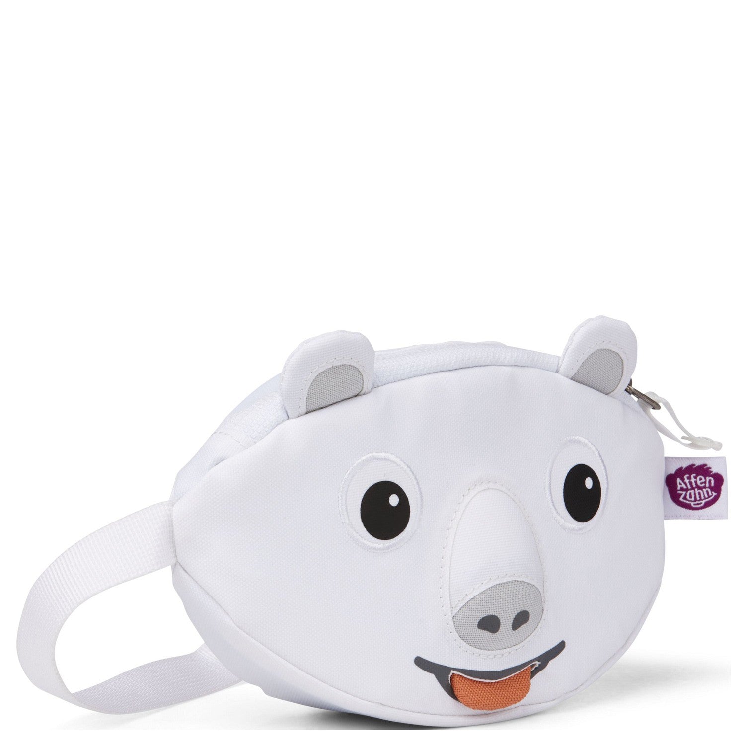 Affenzahn kleine Tasche  Polarbär  Bauchtasche Weiß