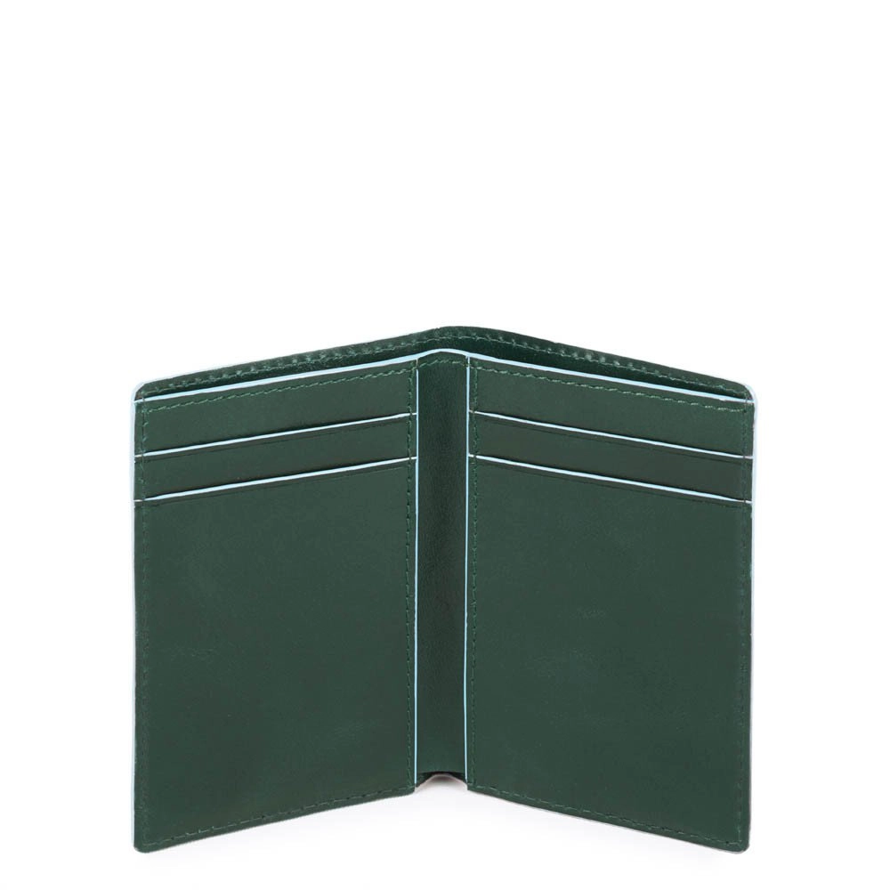 Piquadro Blue Square Kreditkartenhalter verde foresta