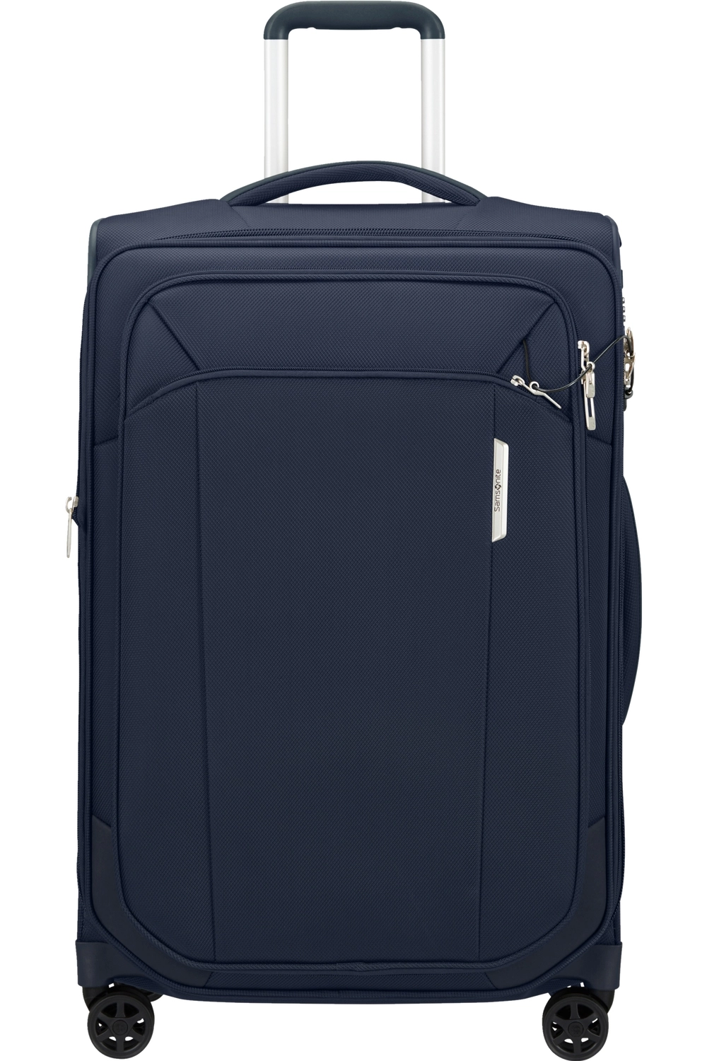 Samsonite Respark Trolley mit 4 Rollen erweiterbar 67cm + GRATIS HOTELGUTSCHEIN Midnight Blue