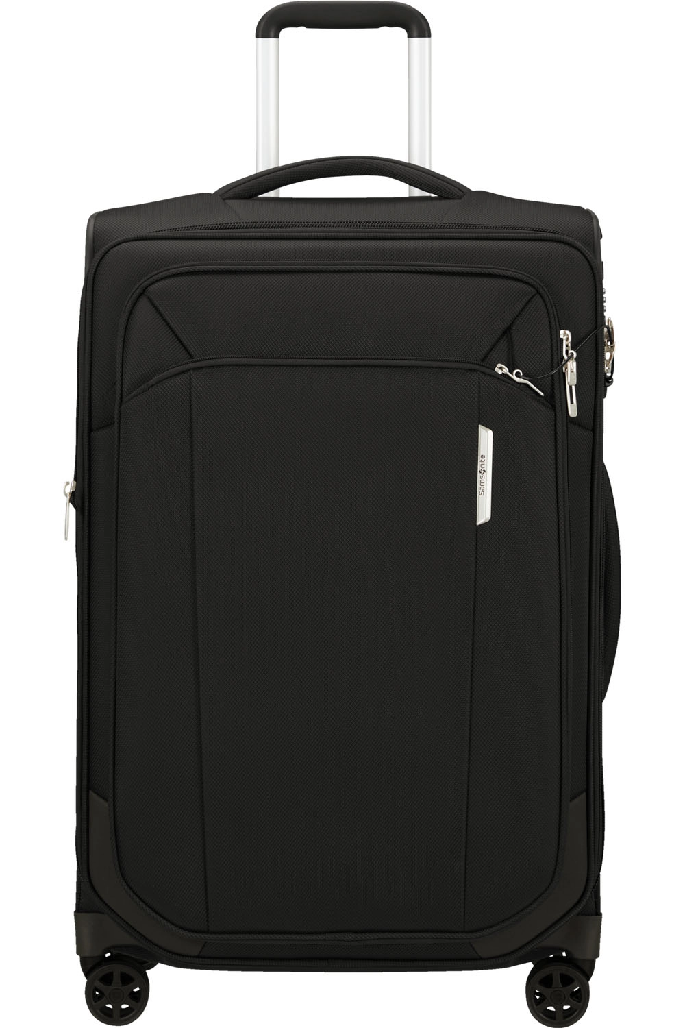 Samsonite Respark Trolley mit 4 Rollen erweiterbar 67cm + GRATIS HOTELGUTSCHEIN Ozone Black