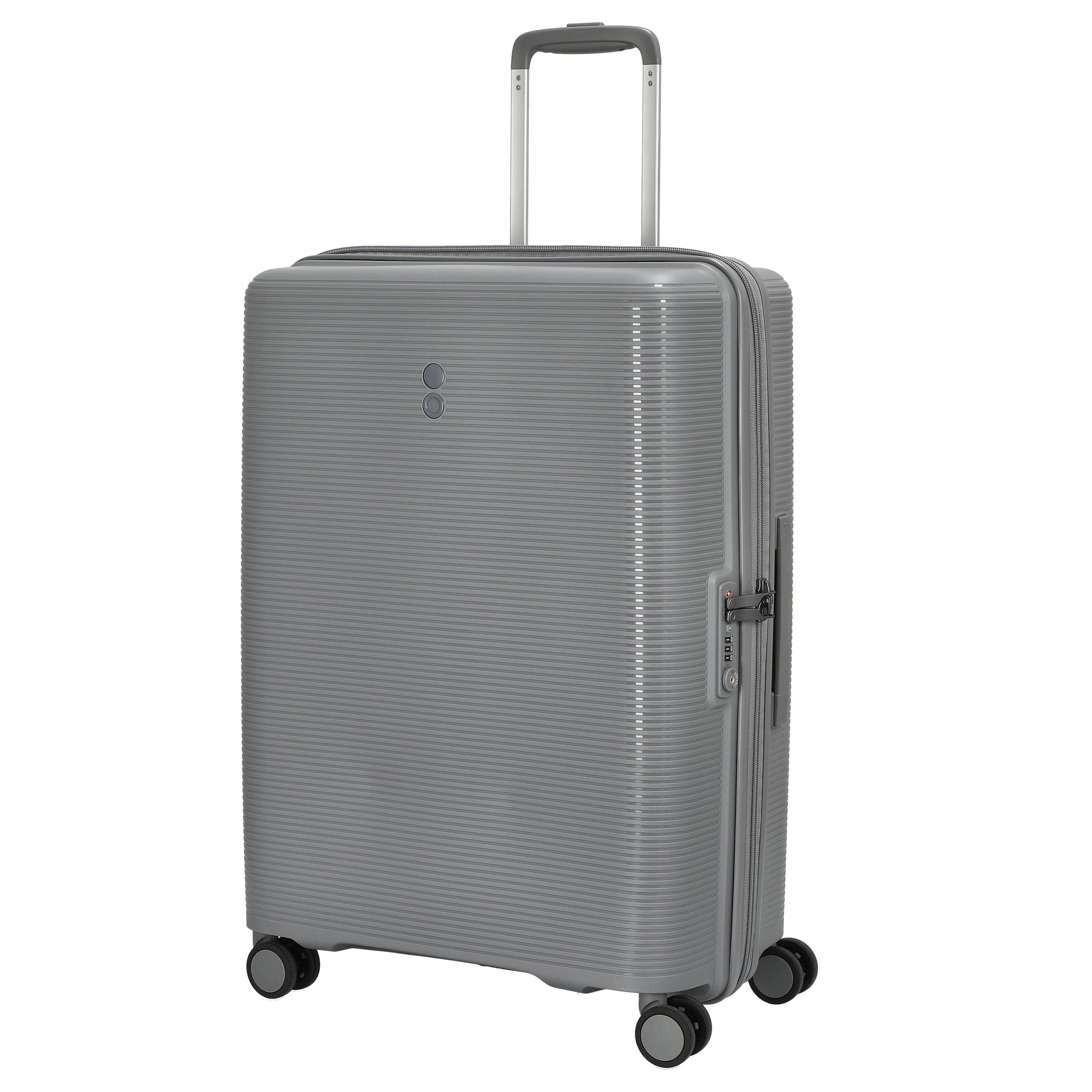 ECHOLAC Forza Koffer M 4-Rollen, erweiterbar Grey