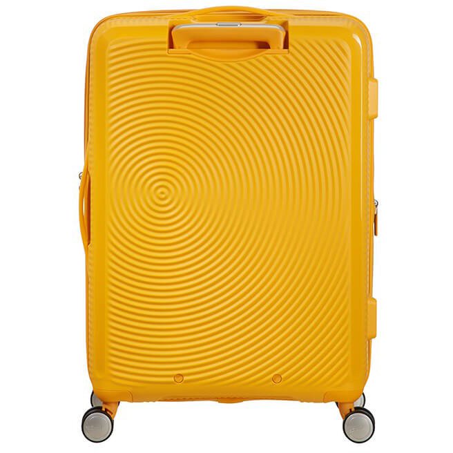 American Tourister Soundbox Trolley M 4R 67cm, erweiterbar Golden Yellow
