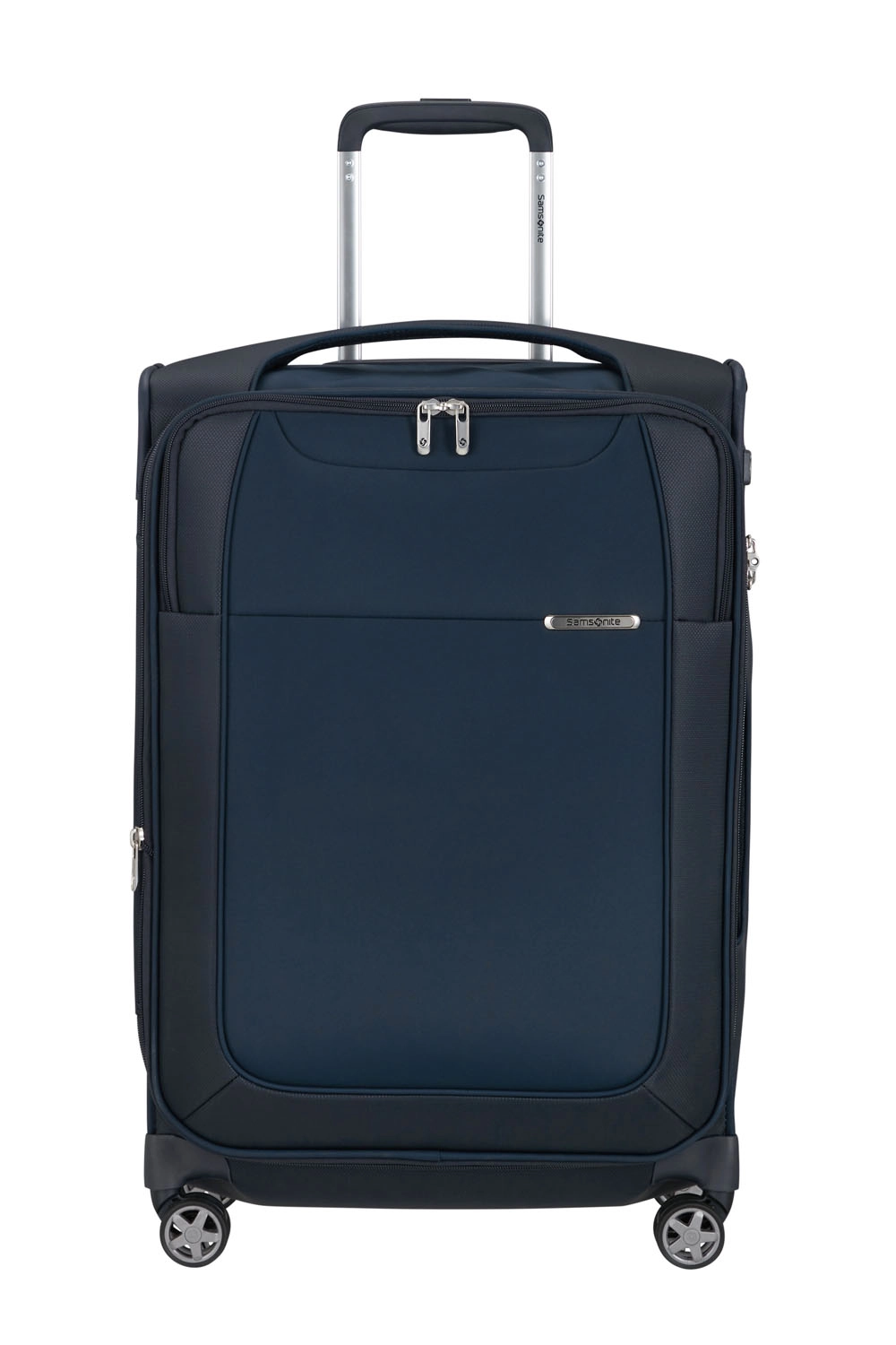 Samsonite D&#039 Lite Trolley mit 4 Rollen erweiterbar 63cm + GRATIS HOTELGUTSCHEIN Midnight Blue