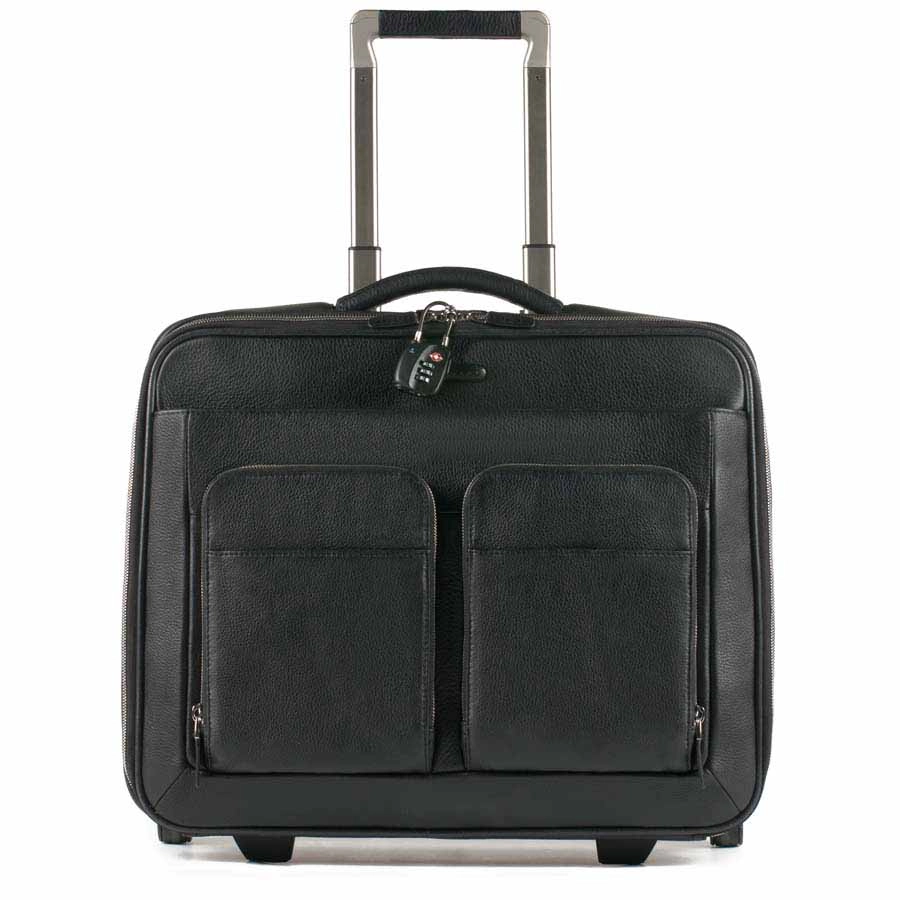 Piquadro Modus Business-Trolley mit Laptopfach 15.6  schwarz