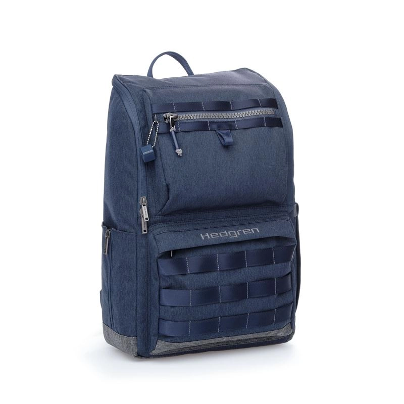 Hedgren Knock Out TENNIN Backpack Medium mit Laptopfach 15.6  Parisian Night Blue