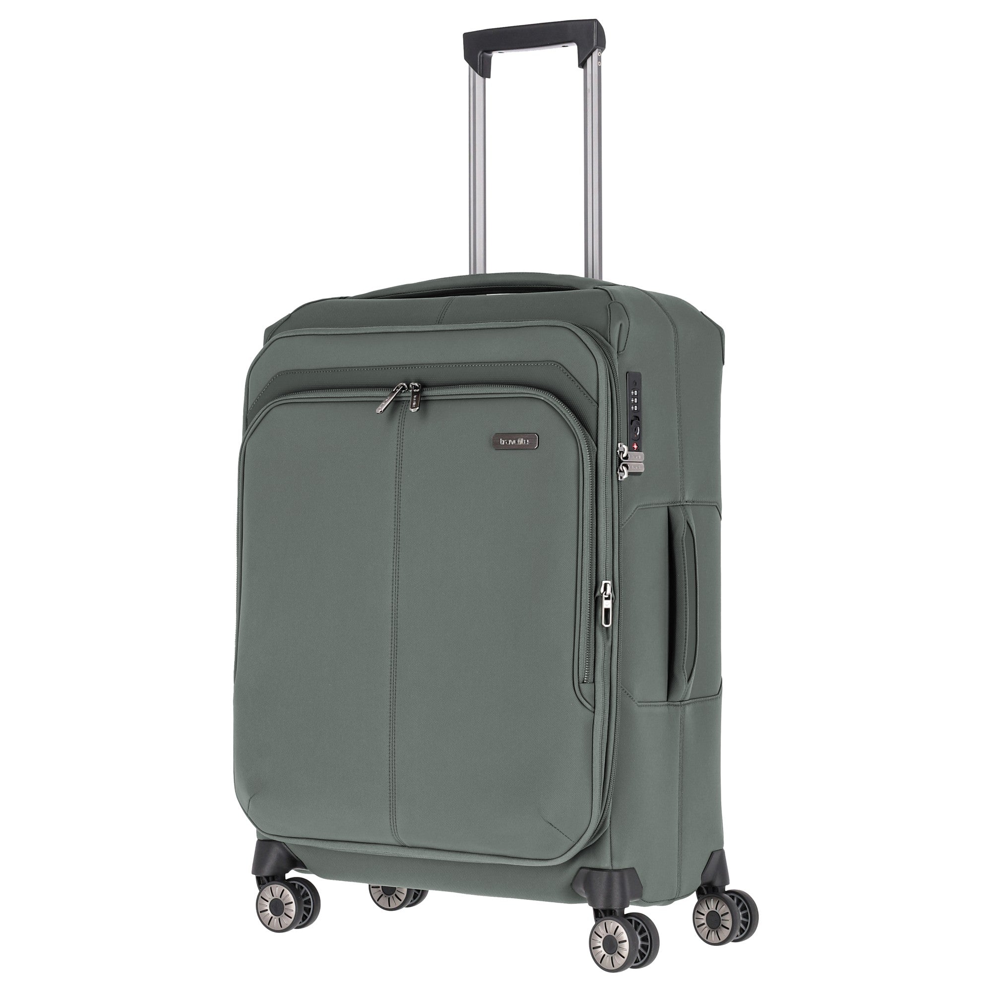 Travelite PRIIMA Trolley M 4-Rollen, erweiterbar Oliv