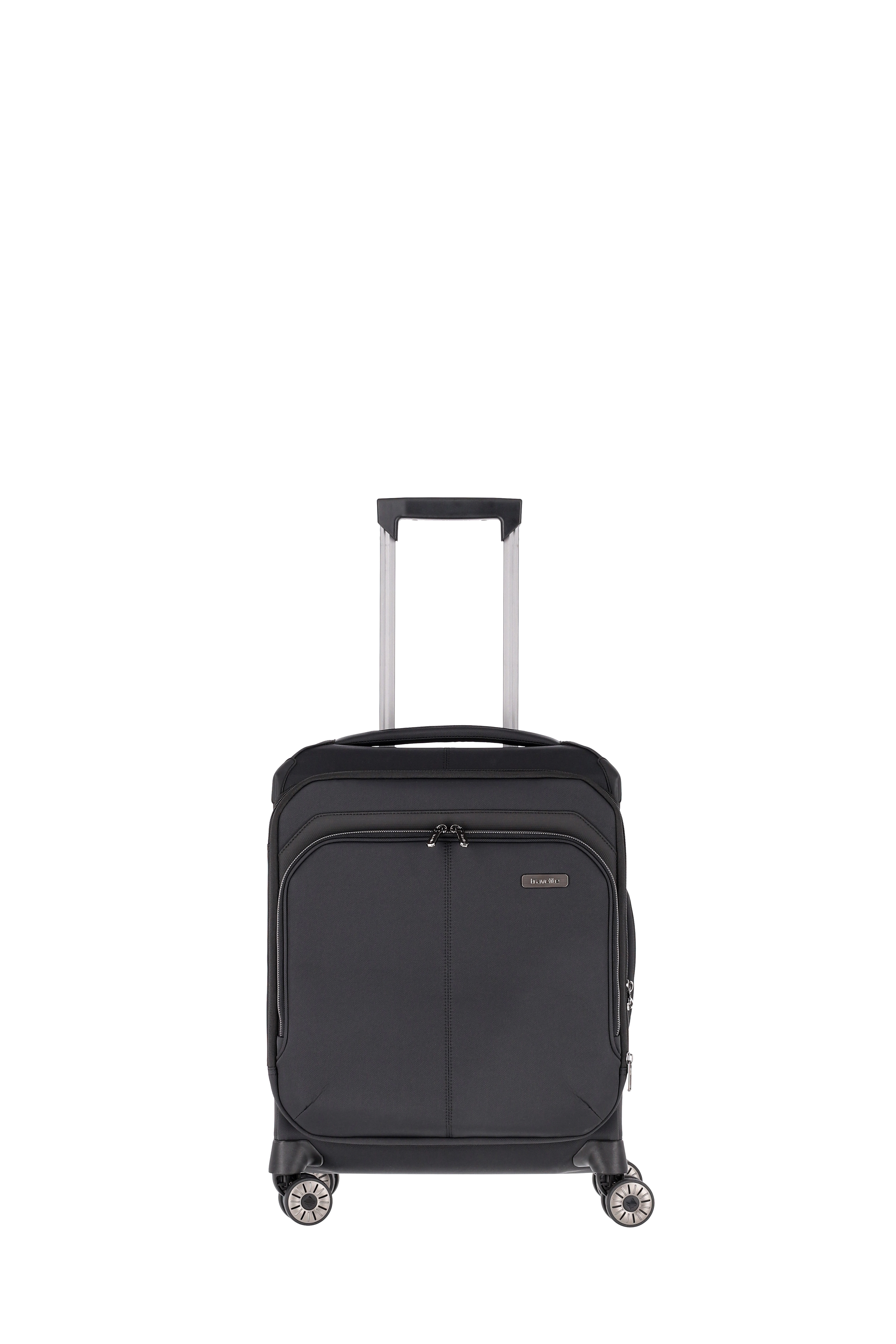 Travelite PRIIMA Trolley S 4-Rollen, erweiterbar Schwarz