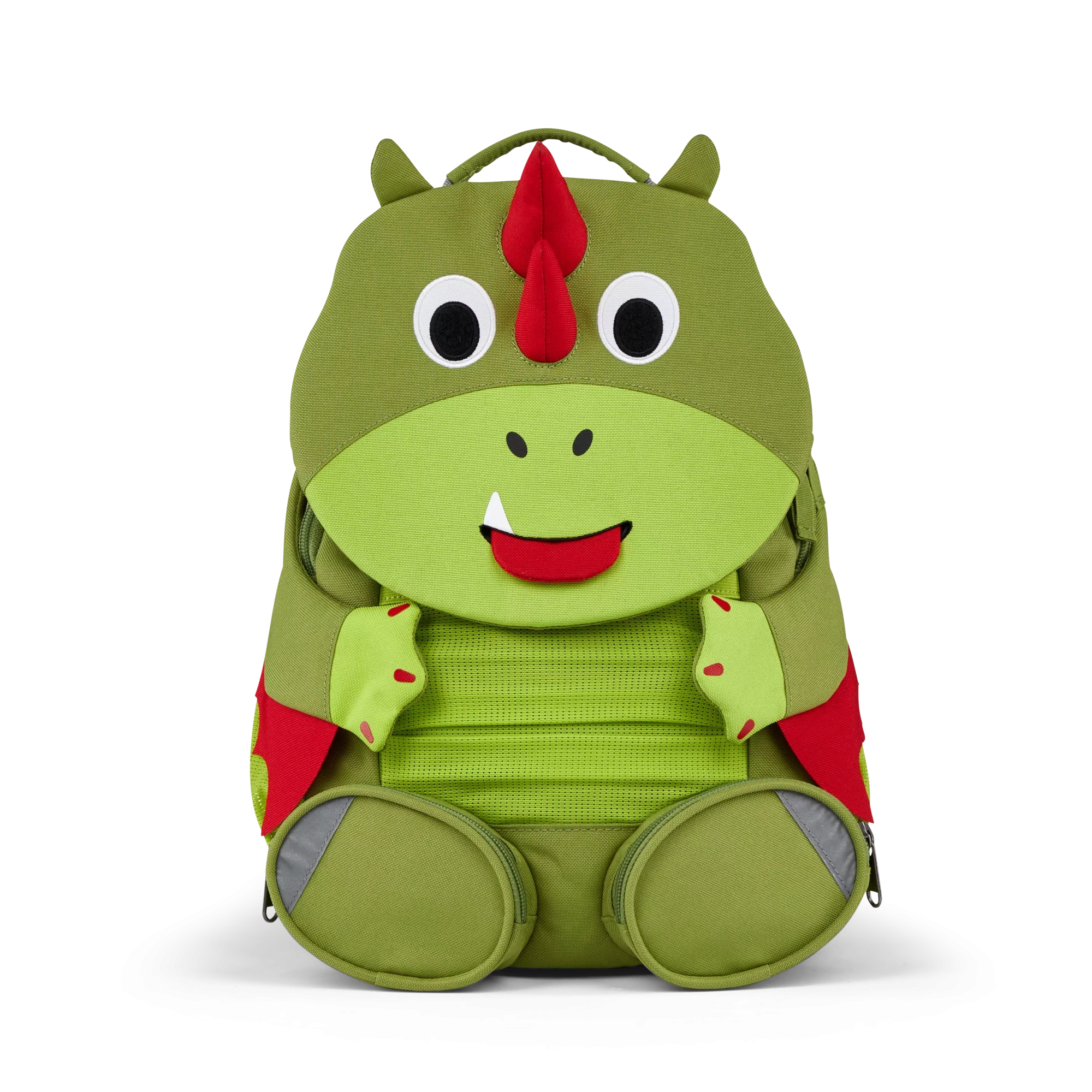 Affenzahn Großer Freund Drache Kindergartenrucksack grün