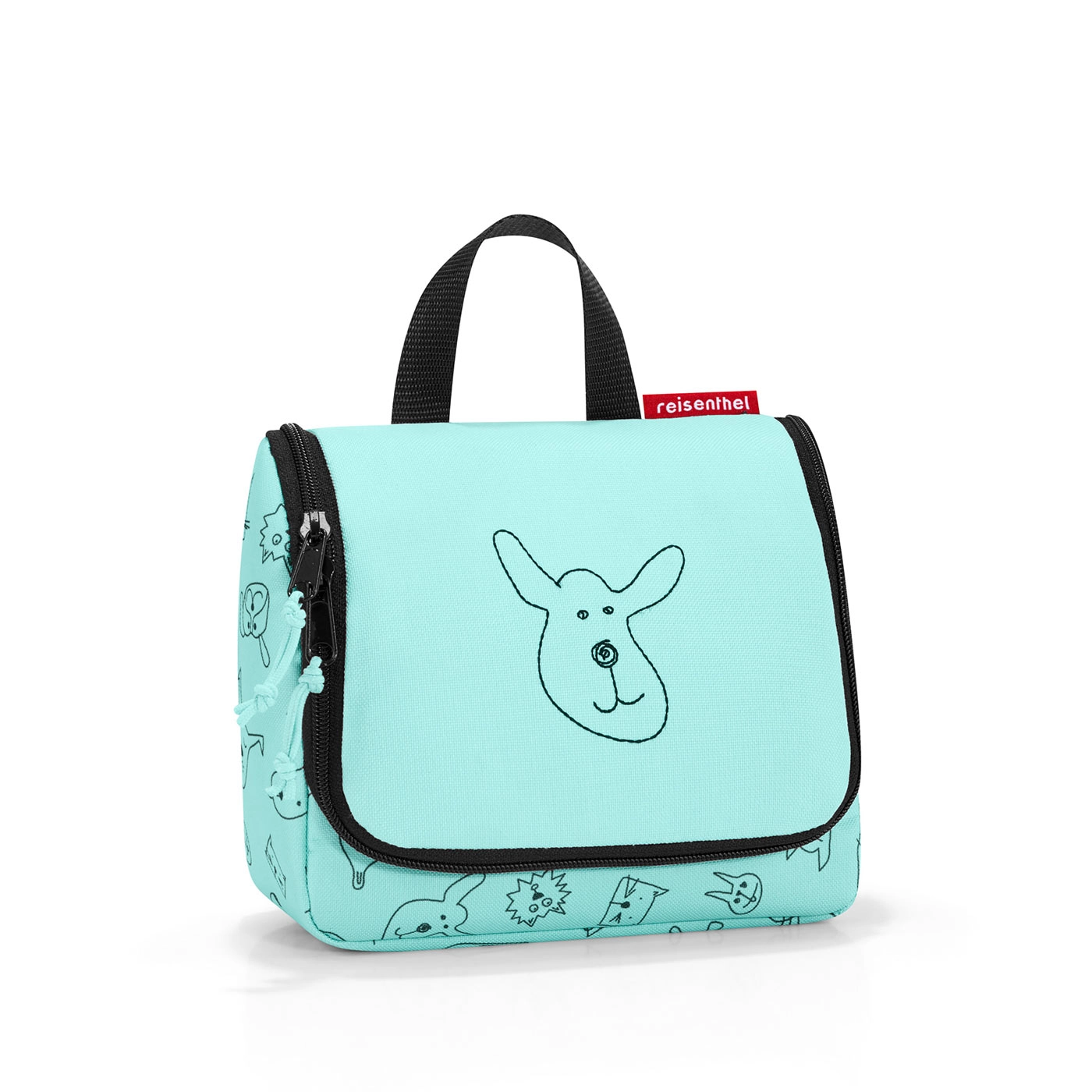 Reisenthel Kids toiletbag Kulturbeutel S cats and dogs mint