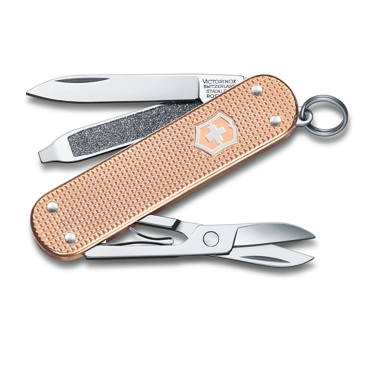 Victorinox Classic SD Alox Colors, 58 mm, kleines Taschenmesser Fresh Peach