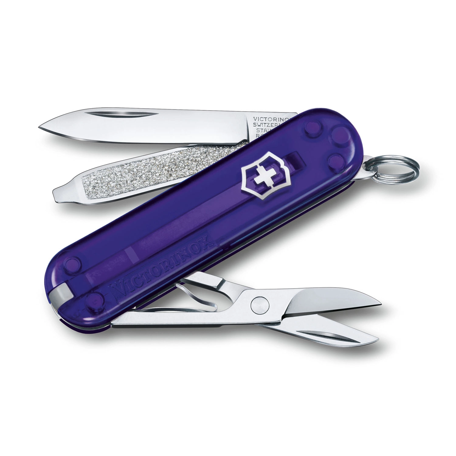 Victorinox Classic SD 7 Funktionen, kleines Taschenmesser Persian Indigo